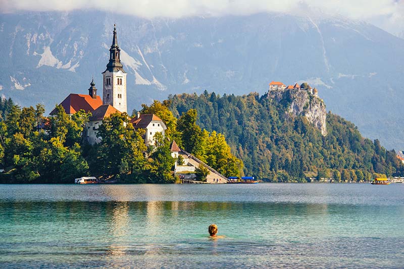 Cheap Holiday Destinations in Europe - Lake Bled, Slovenia