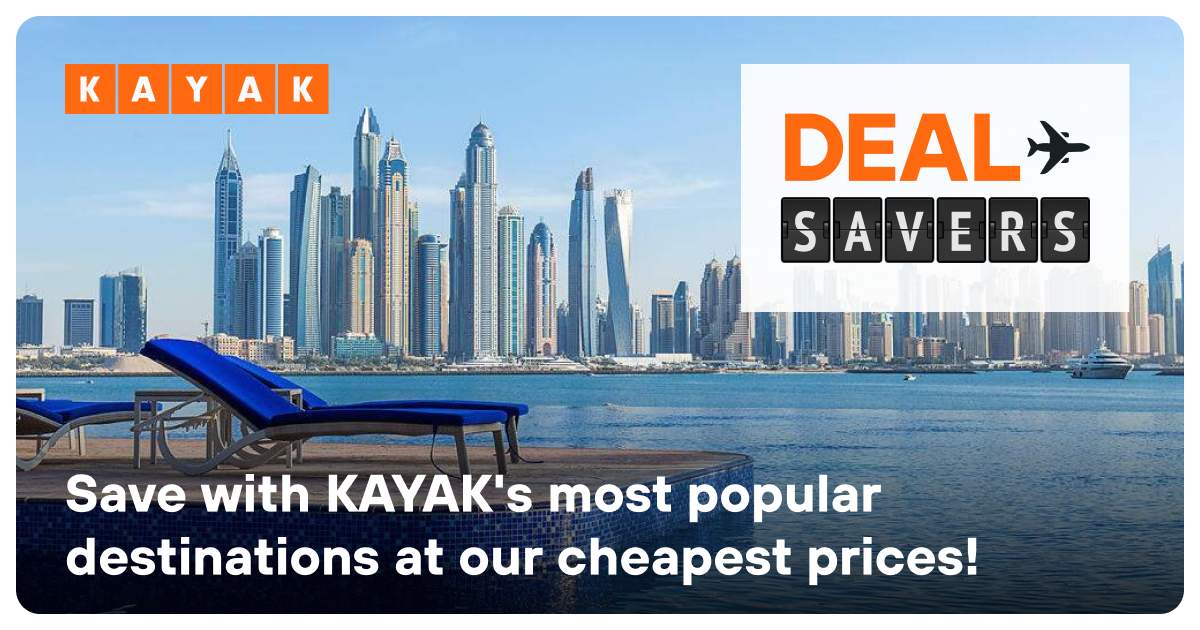 Cheap flight prices KAYAK's Deal Savers