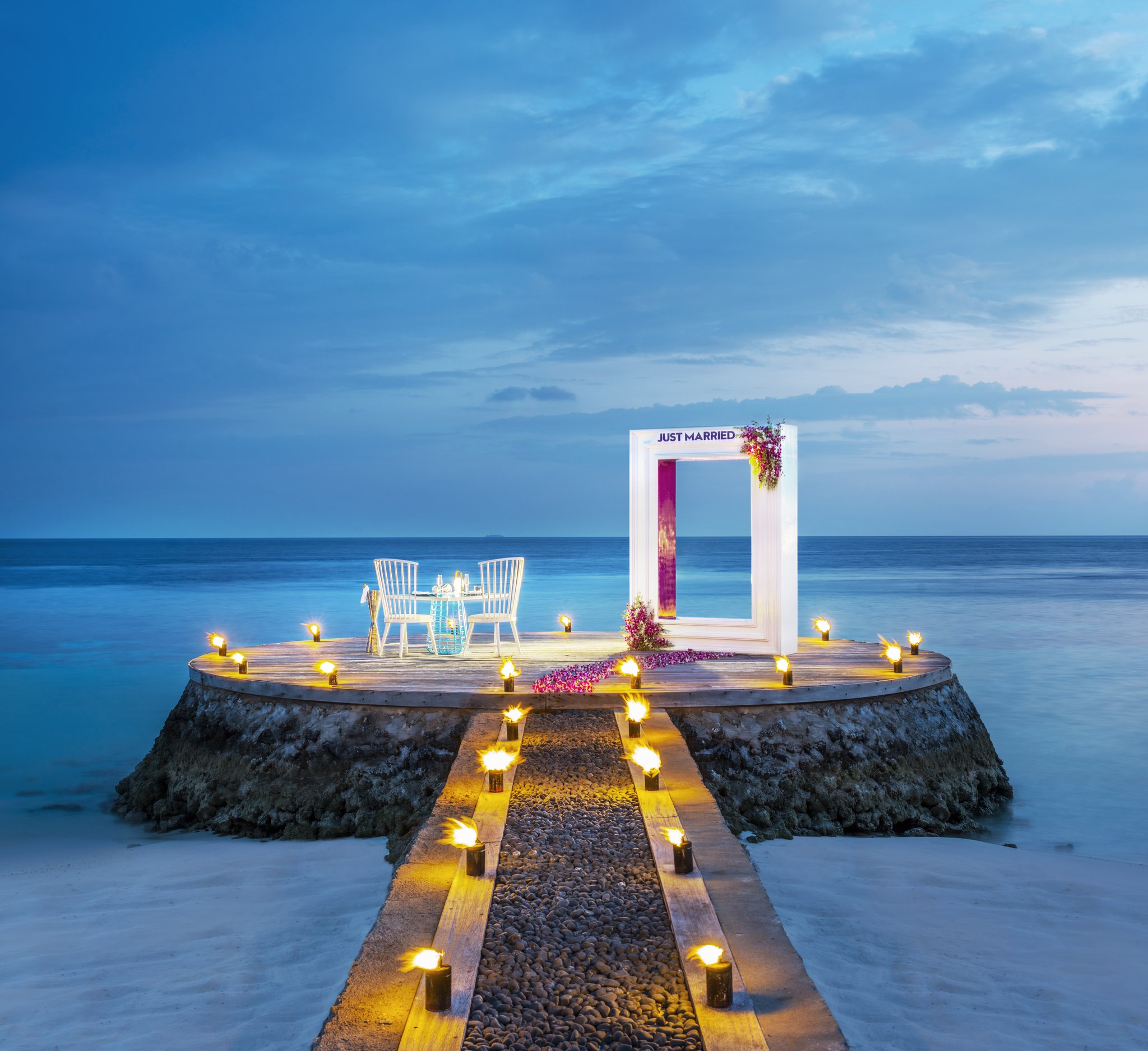 Dream wedding destination, the Maldives