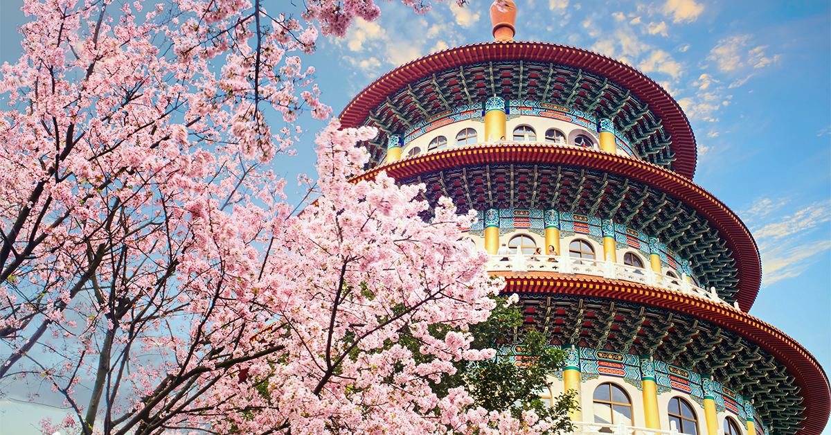 best month to visit taiwan cherry blossom