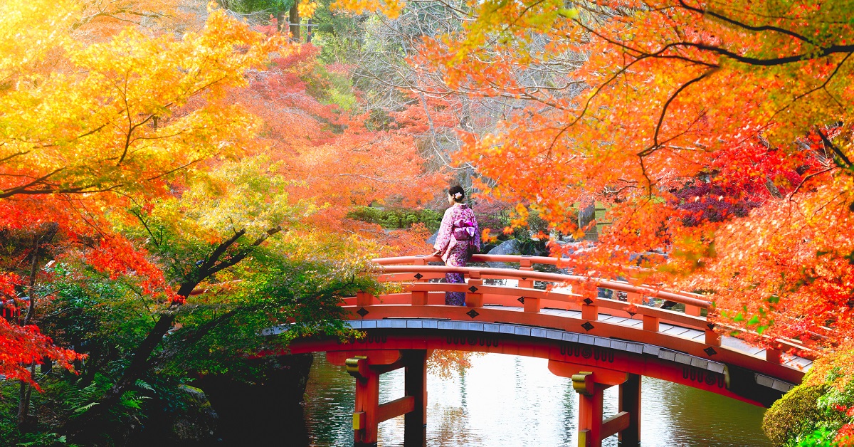 autumn travel in japan