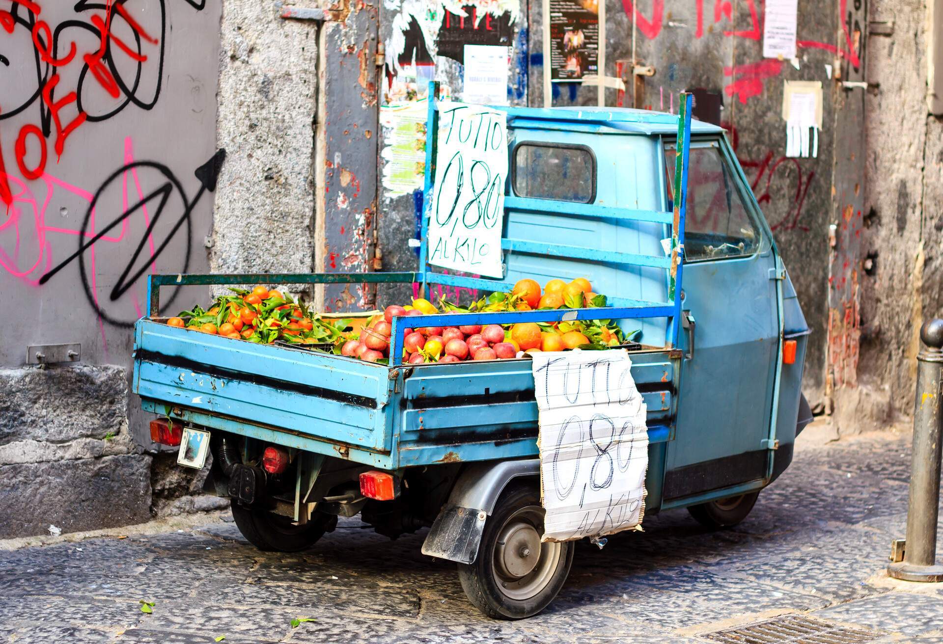 apples in Truck