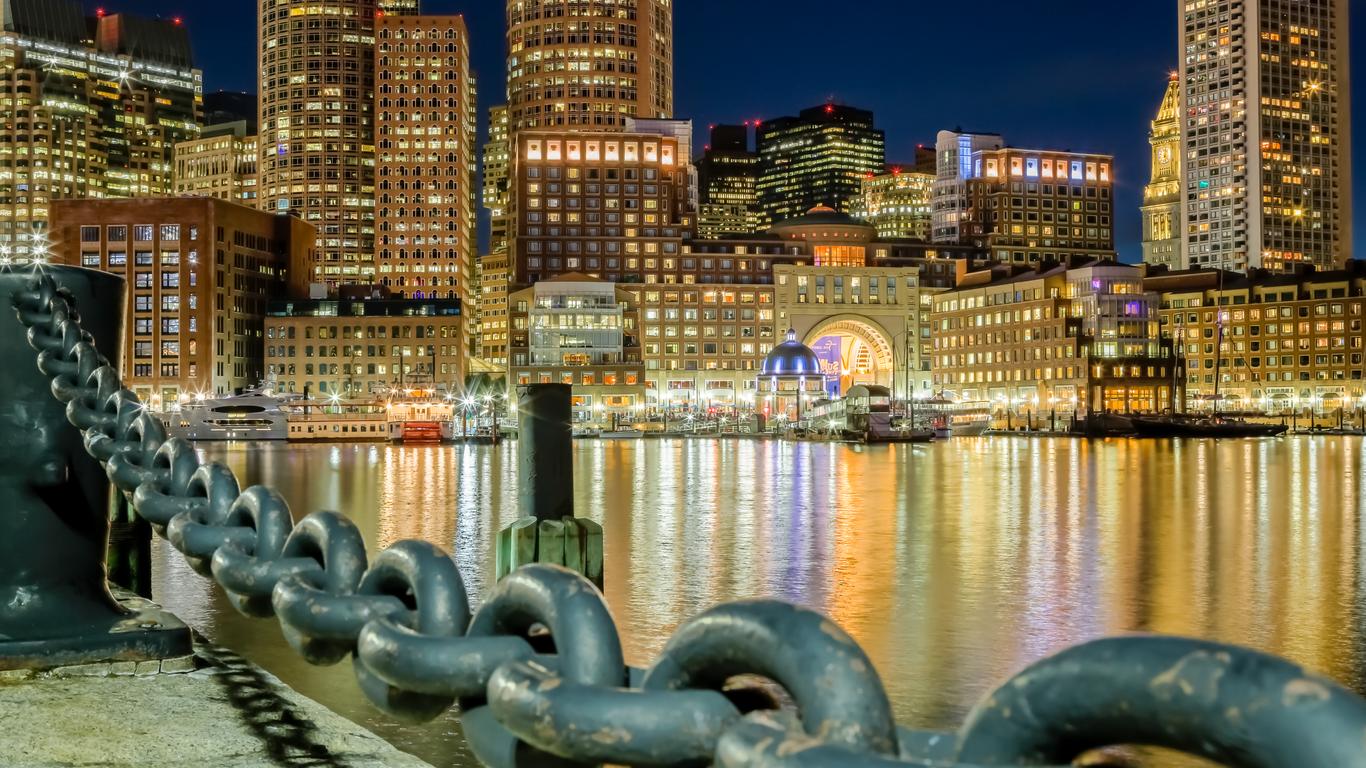Car hire in Waterfront (Boston)