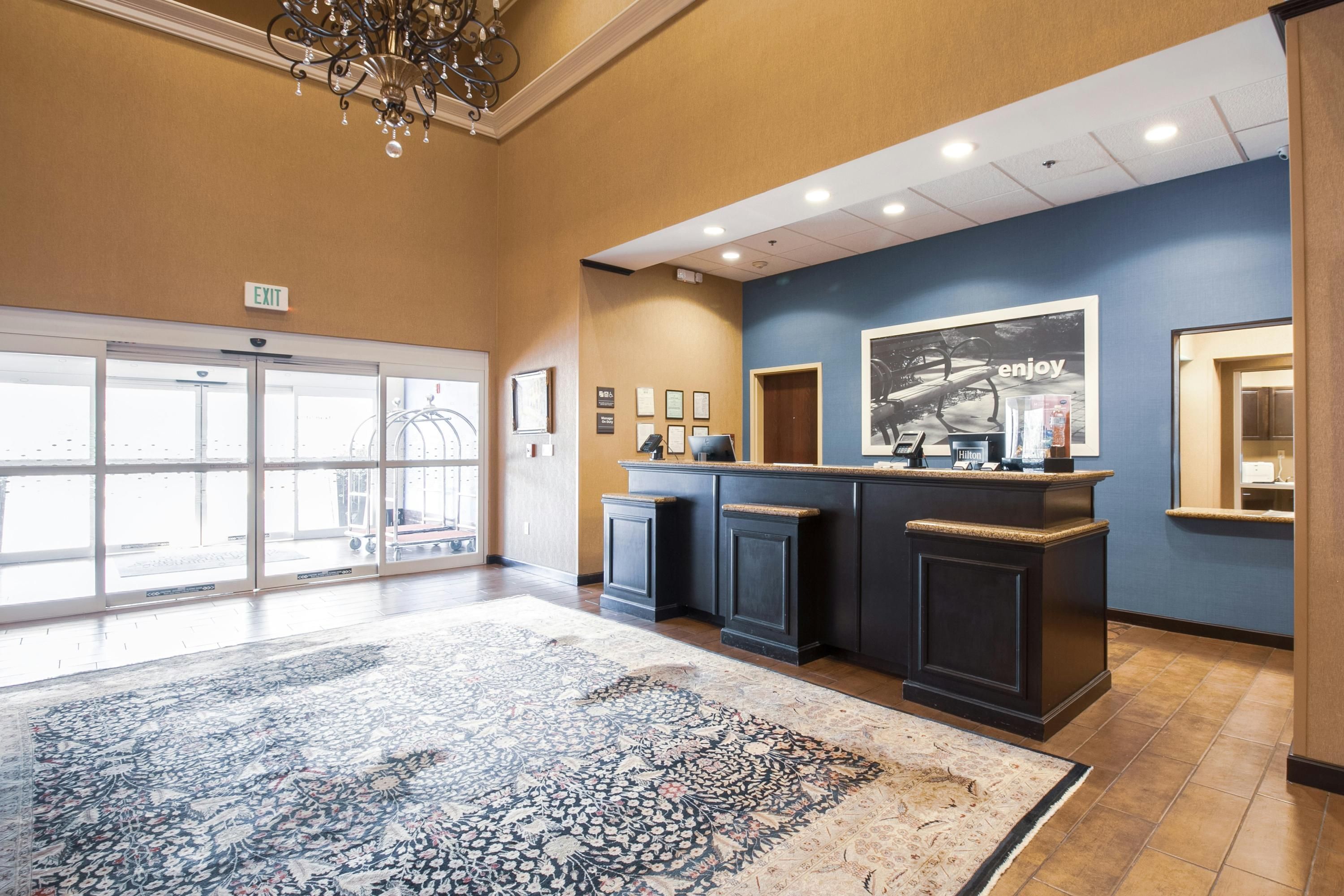 Front desk