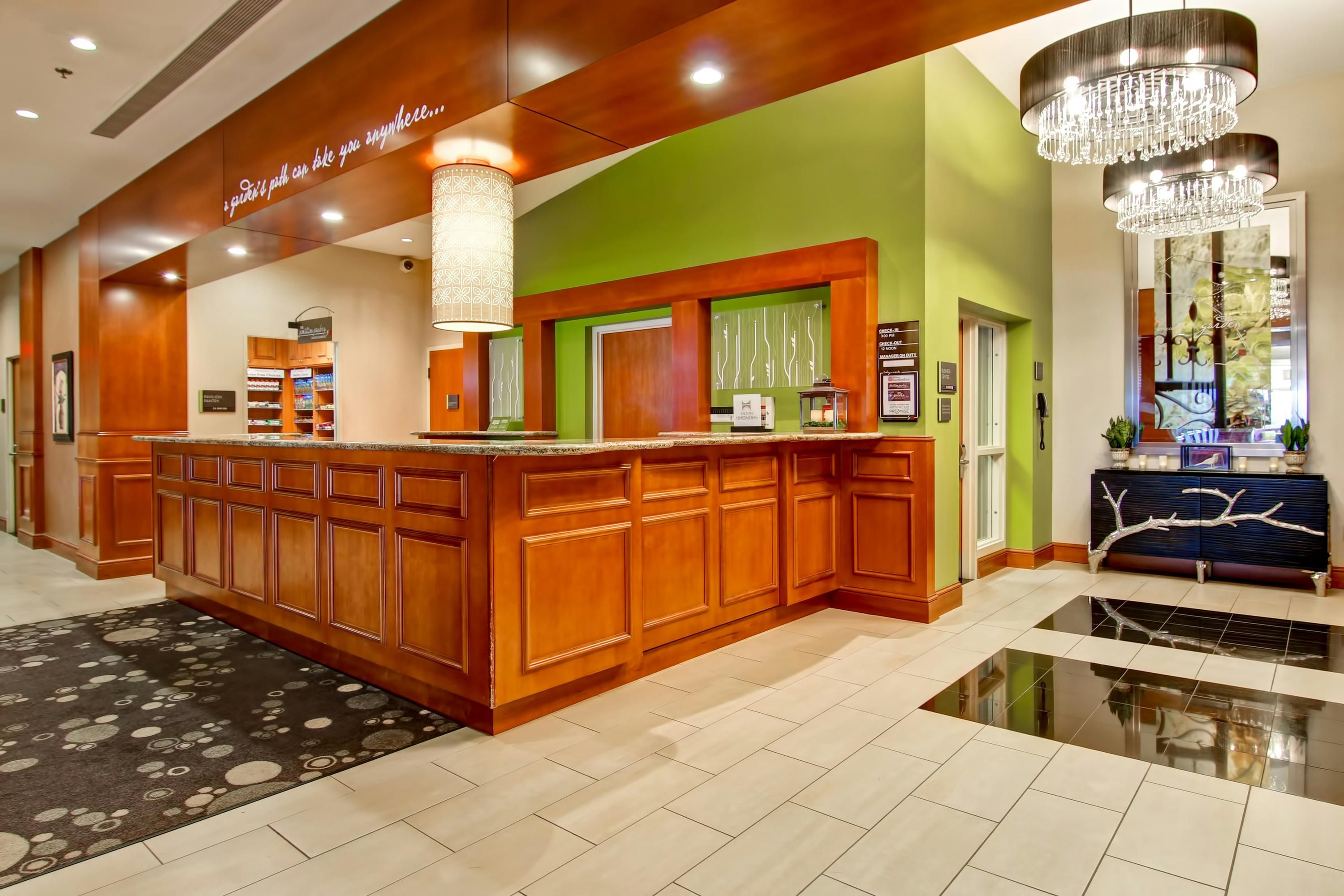 Front desk