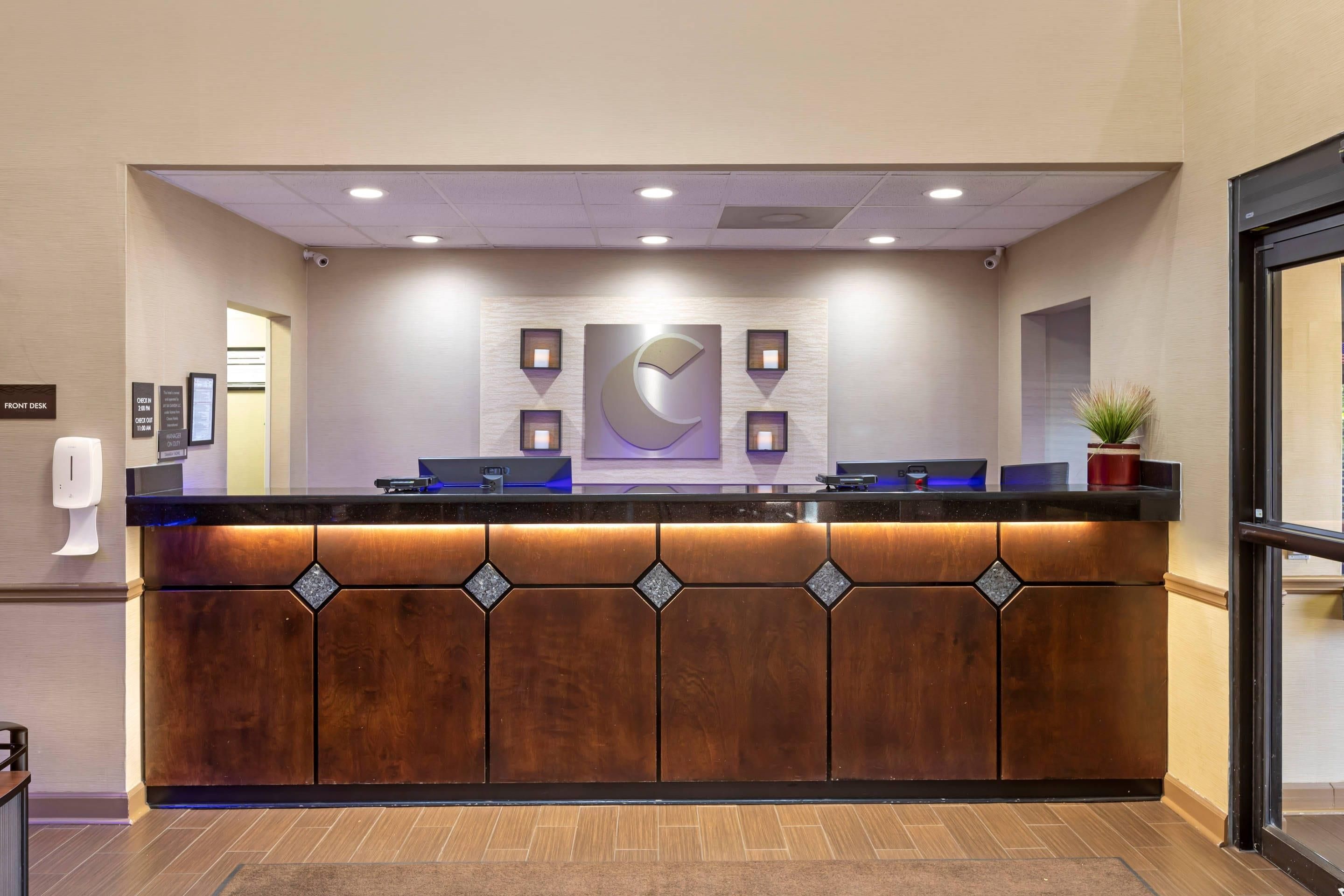Front desk