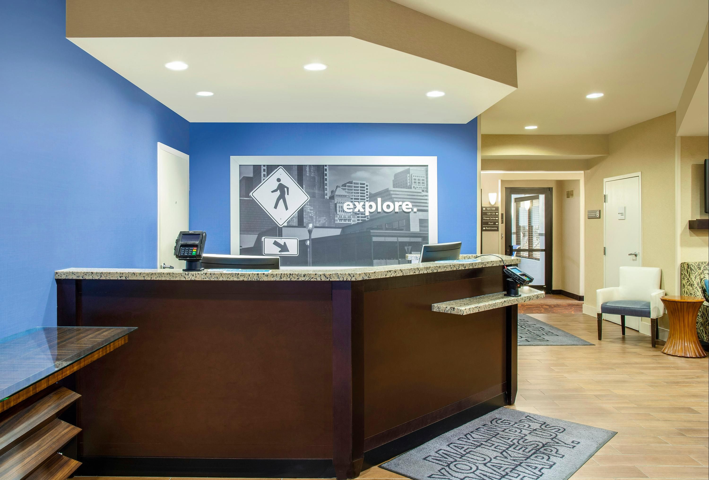 Front desk