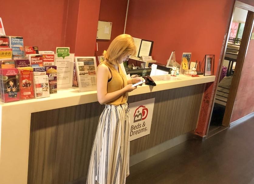 Front desk Photo