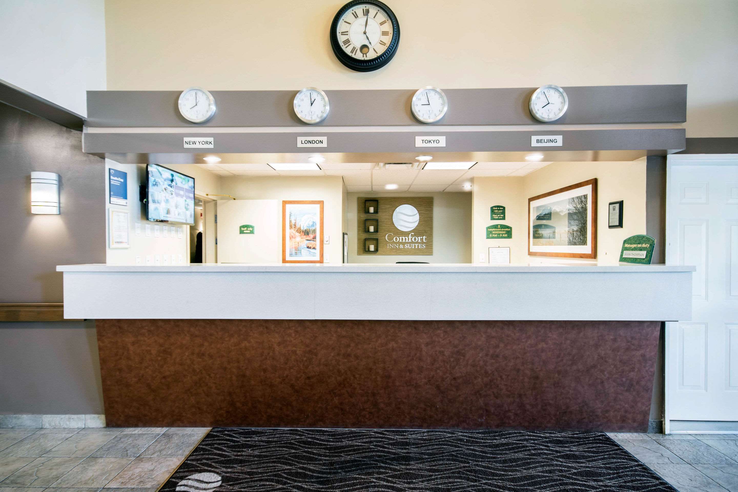 Front desk