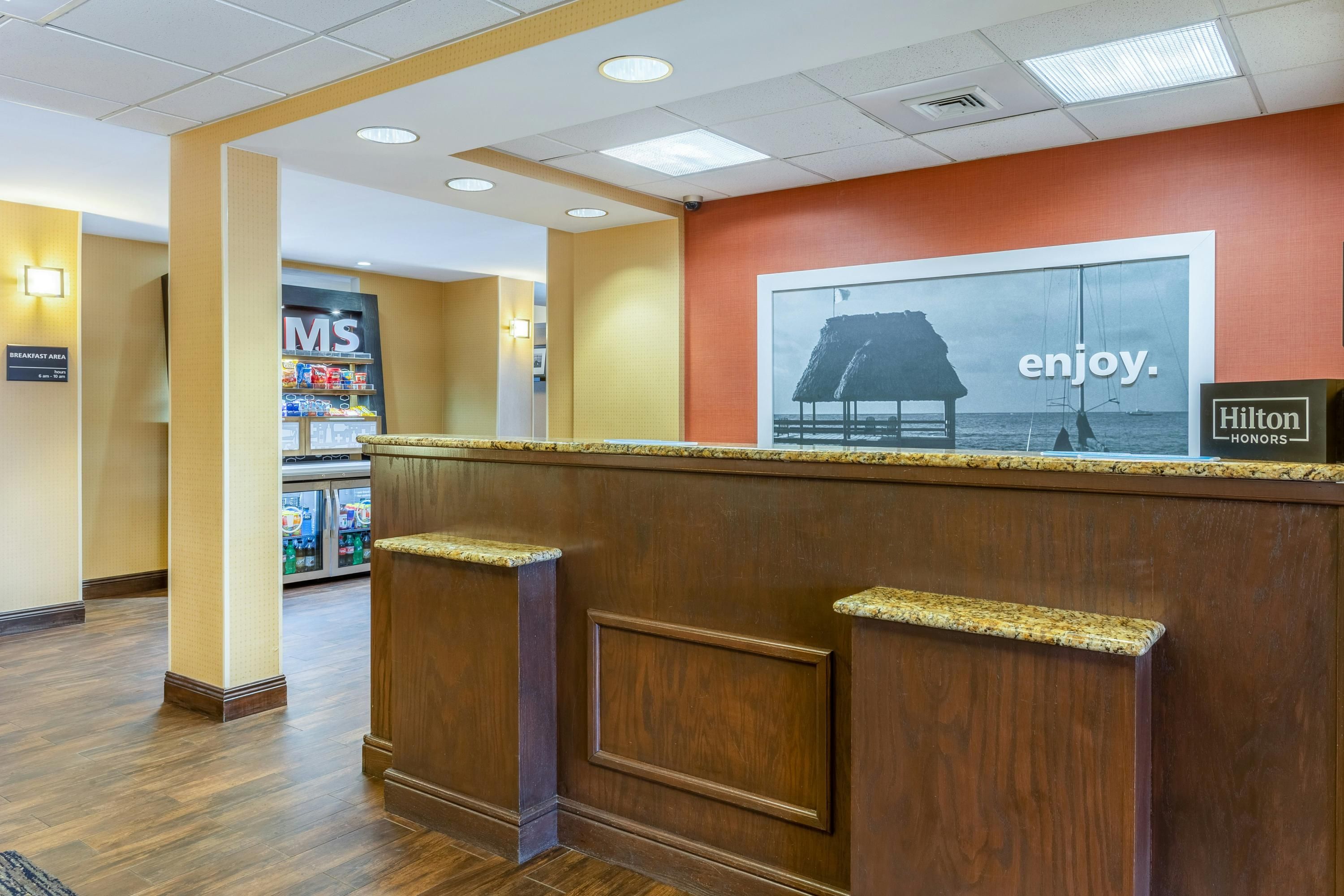 Front desk