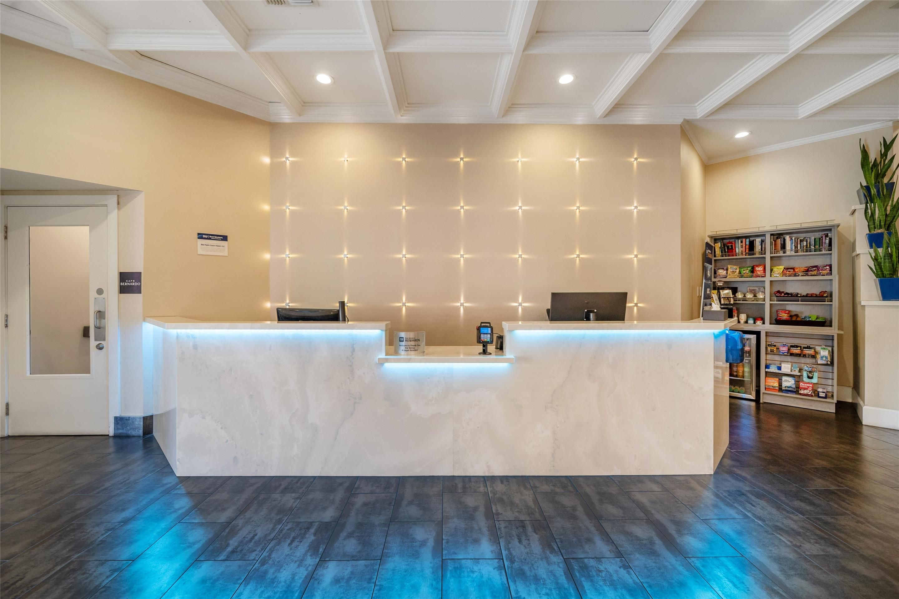 Front desk