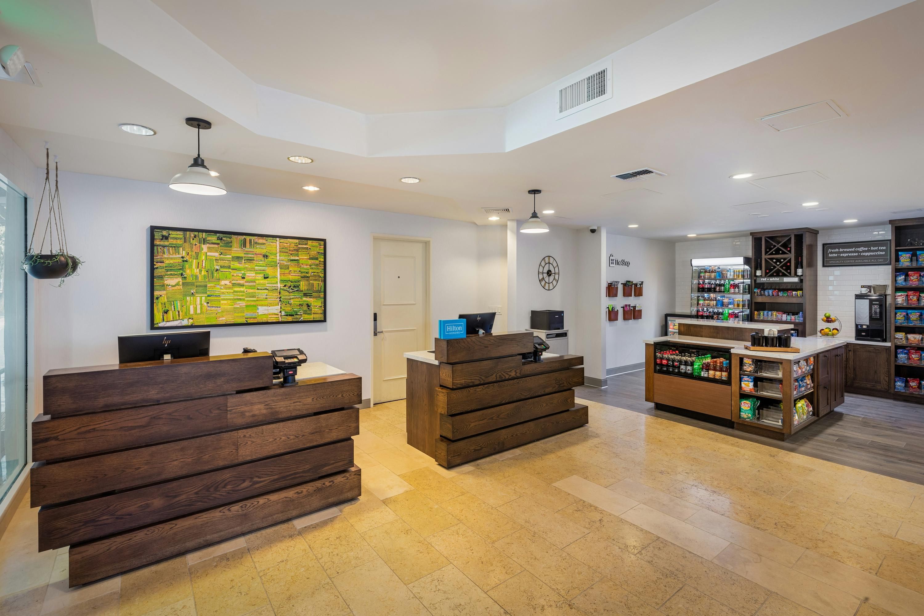Front desk