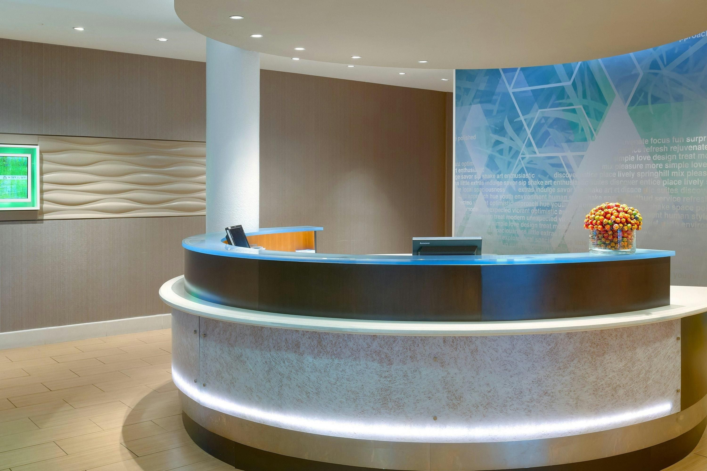 Front desk