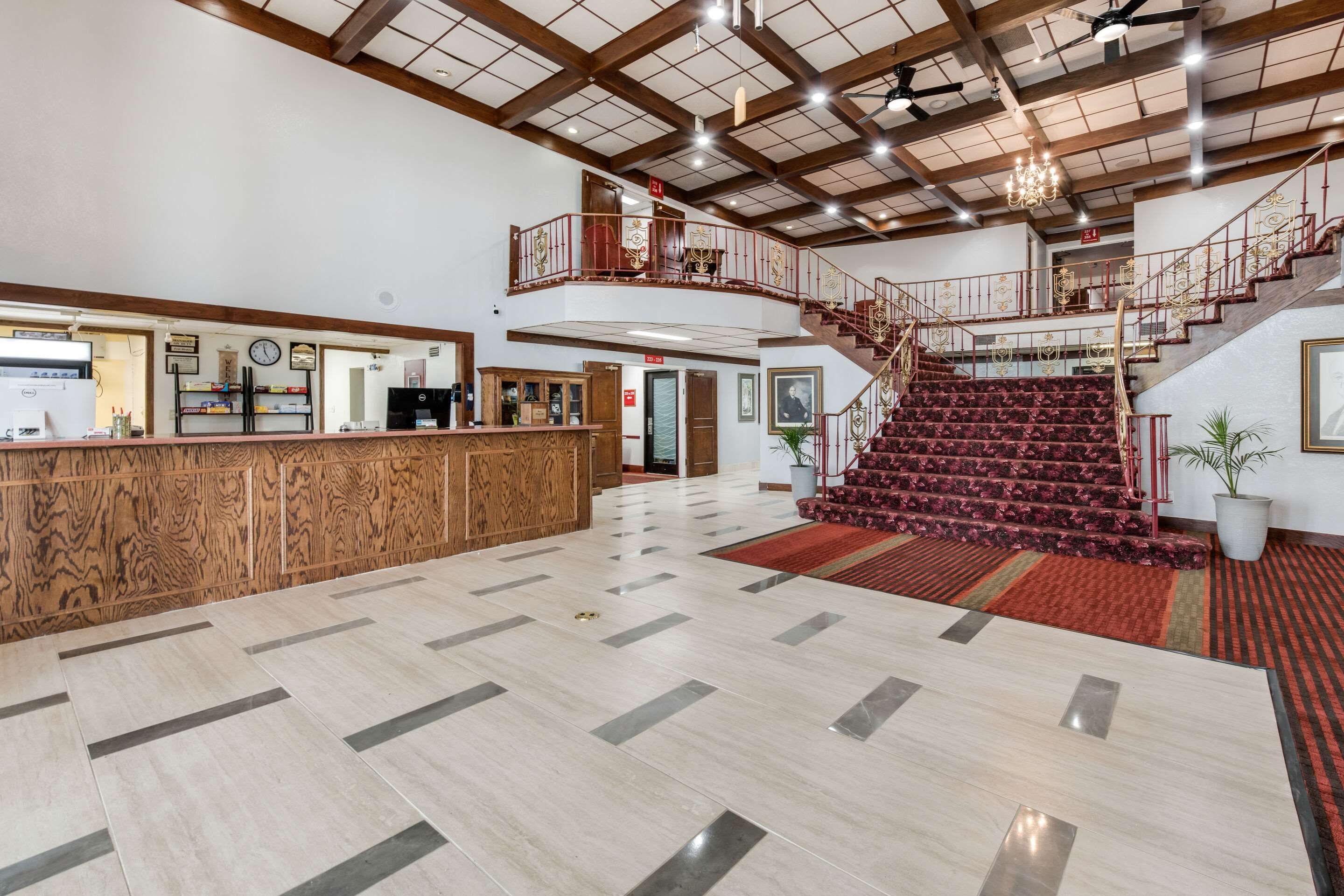 Front desk