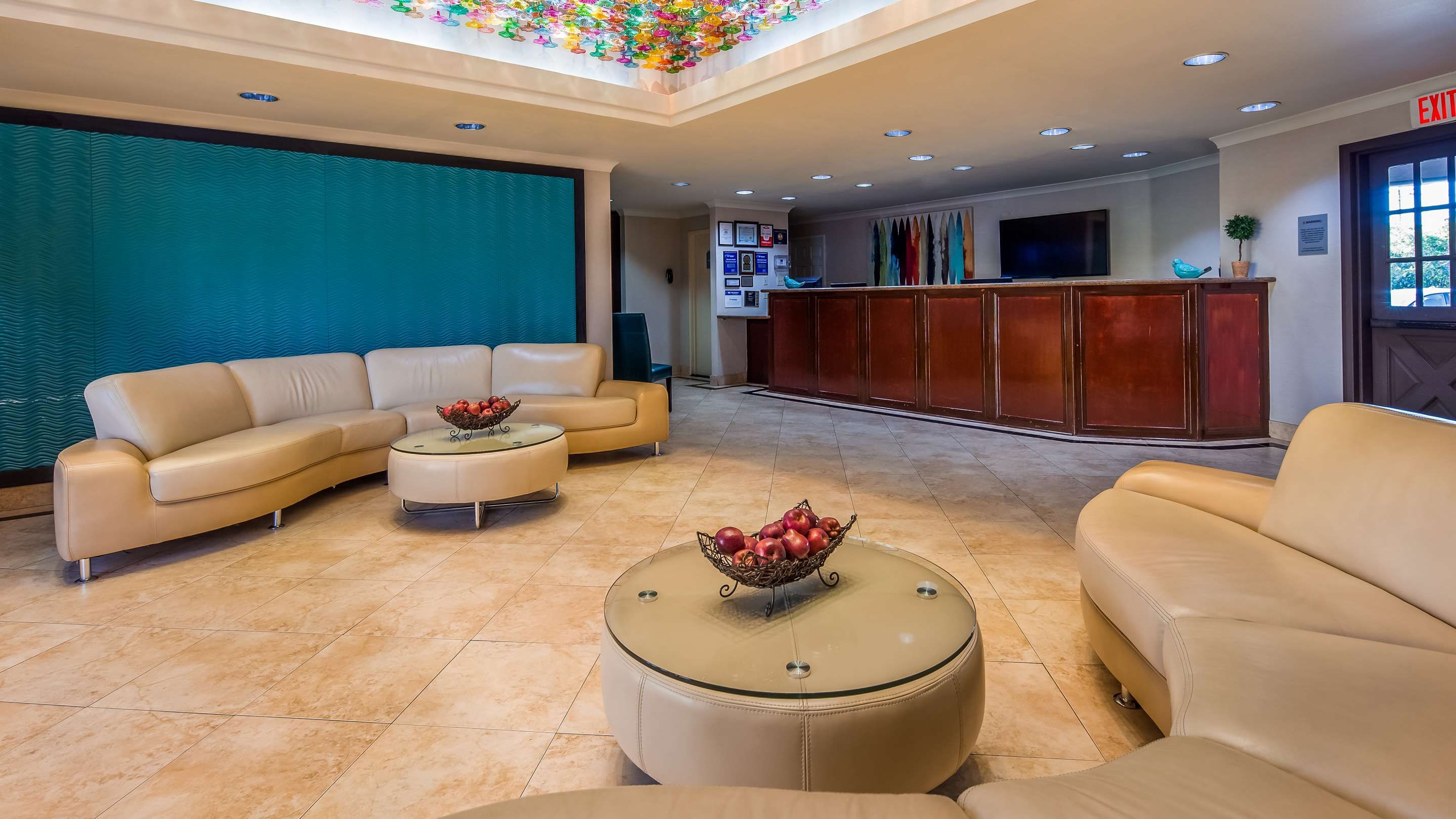 Front desk