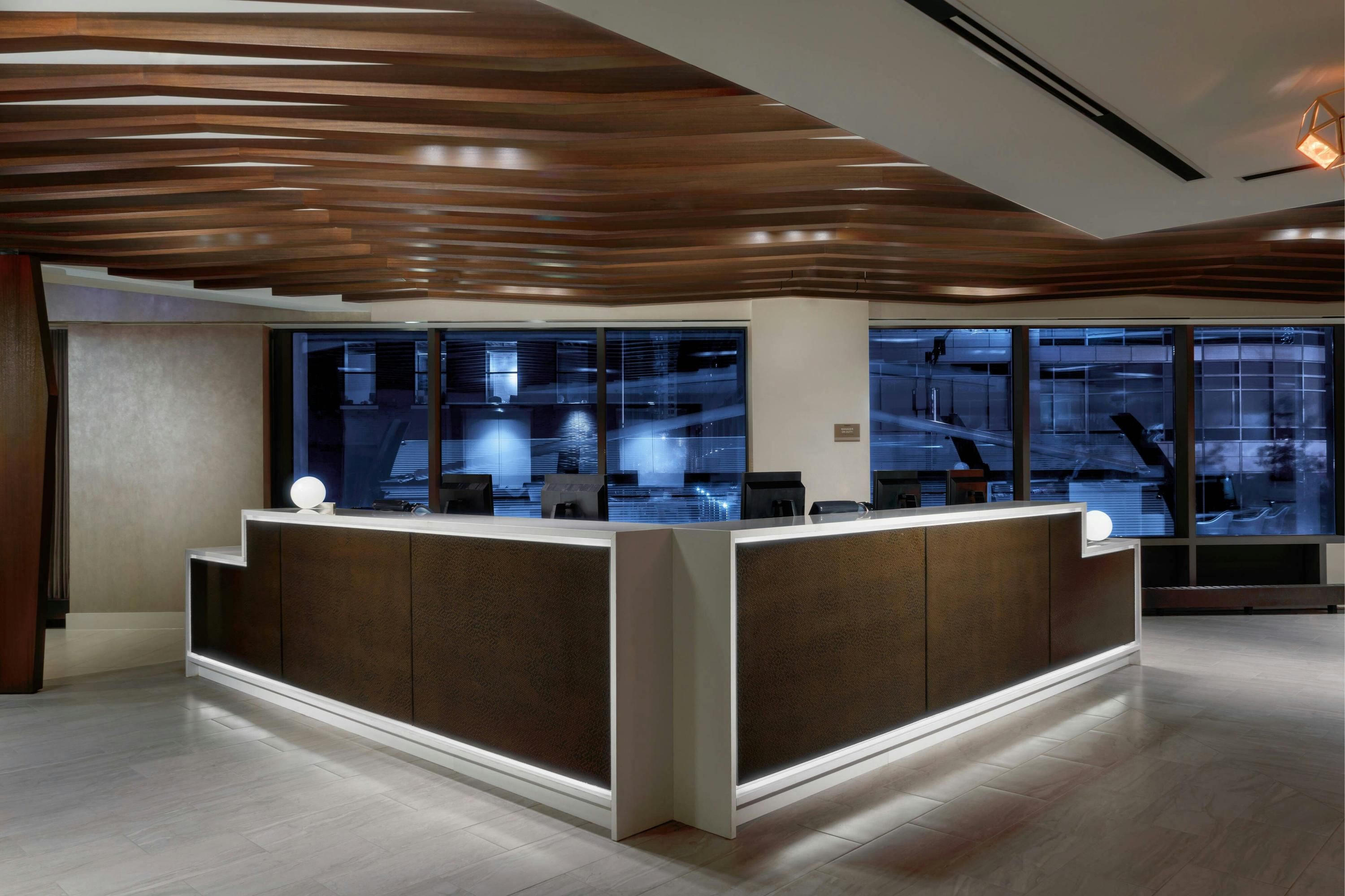 Front desk