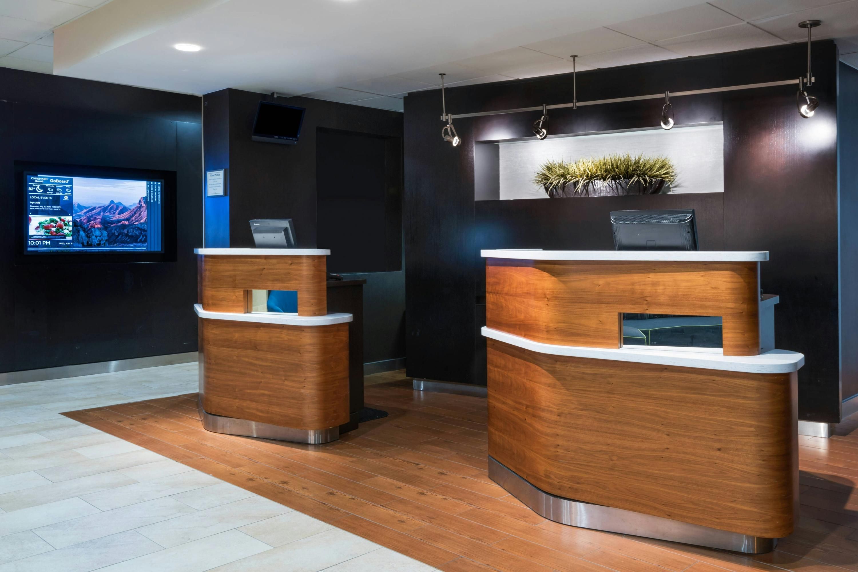 Front desk
