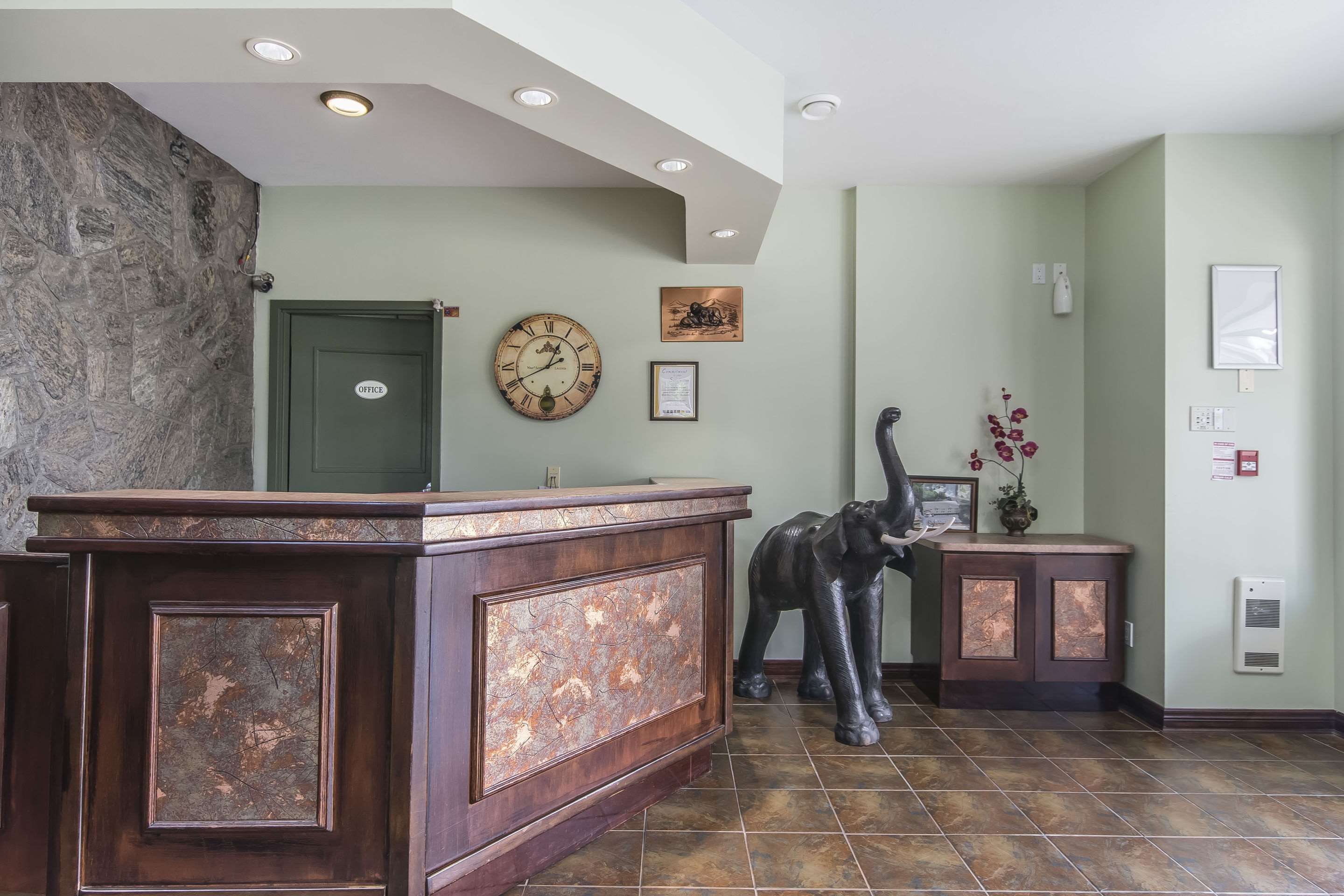 Front desk