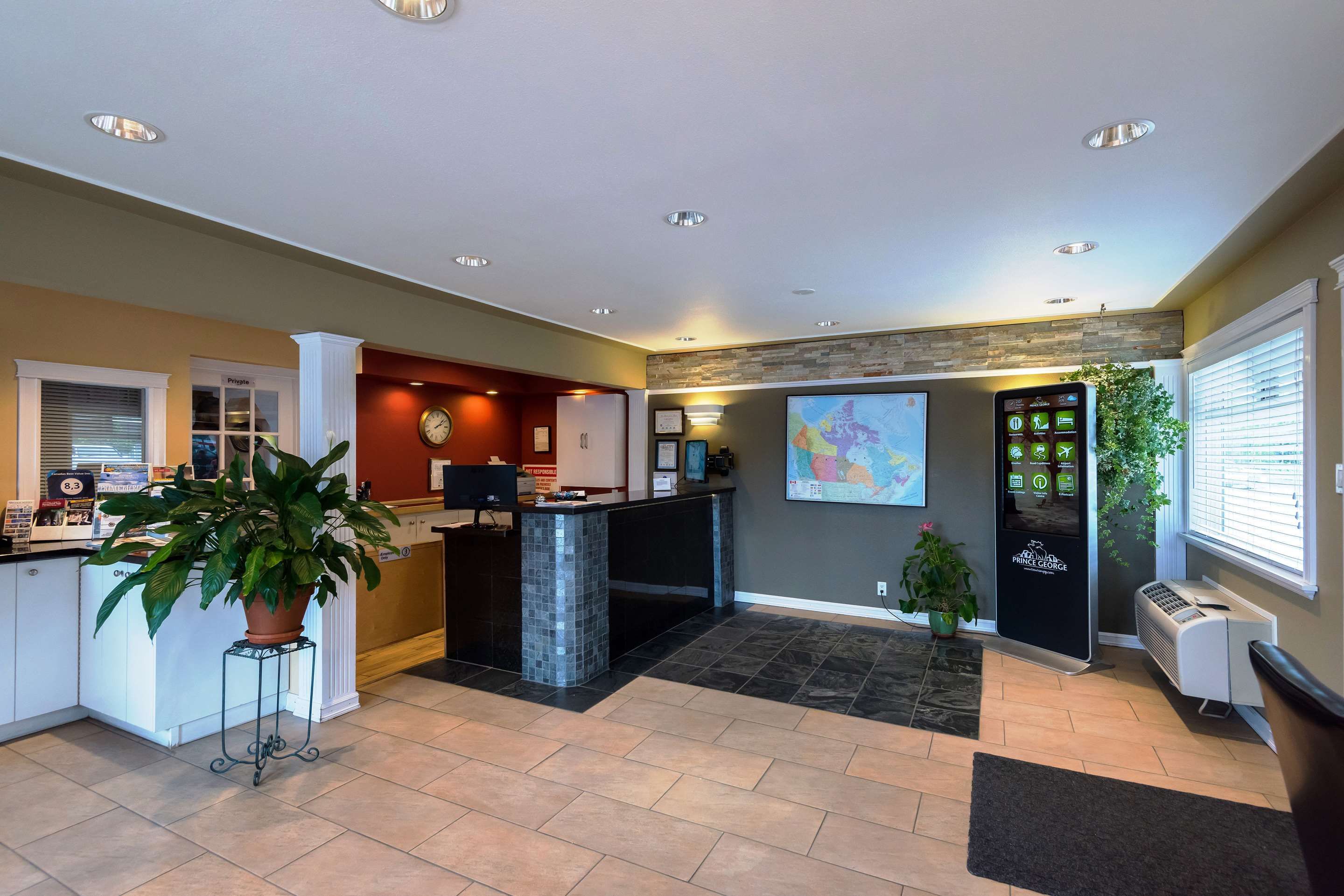 Front desk