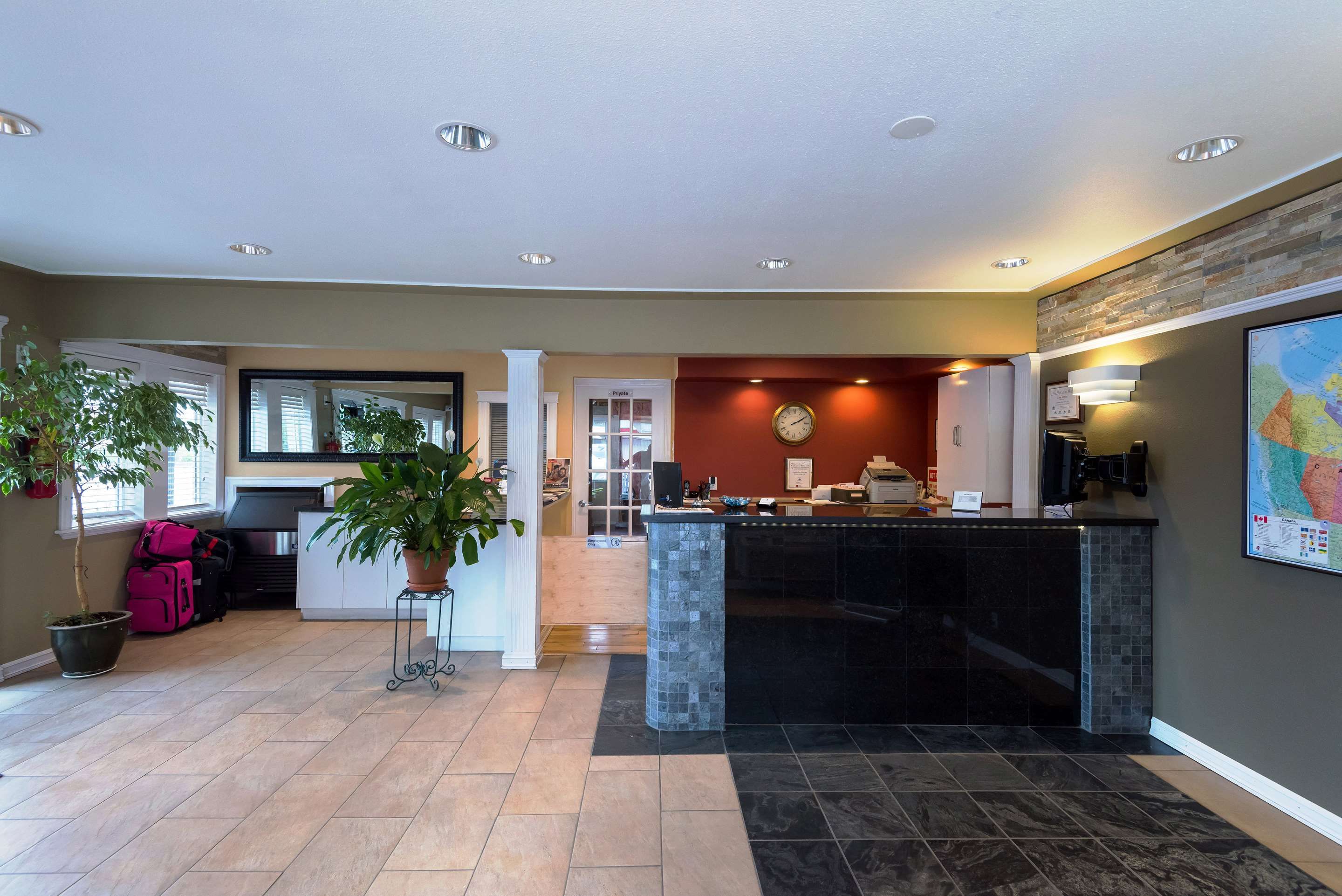 Front desk