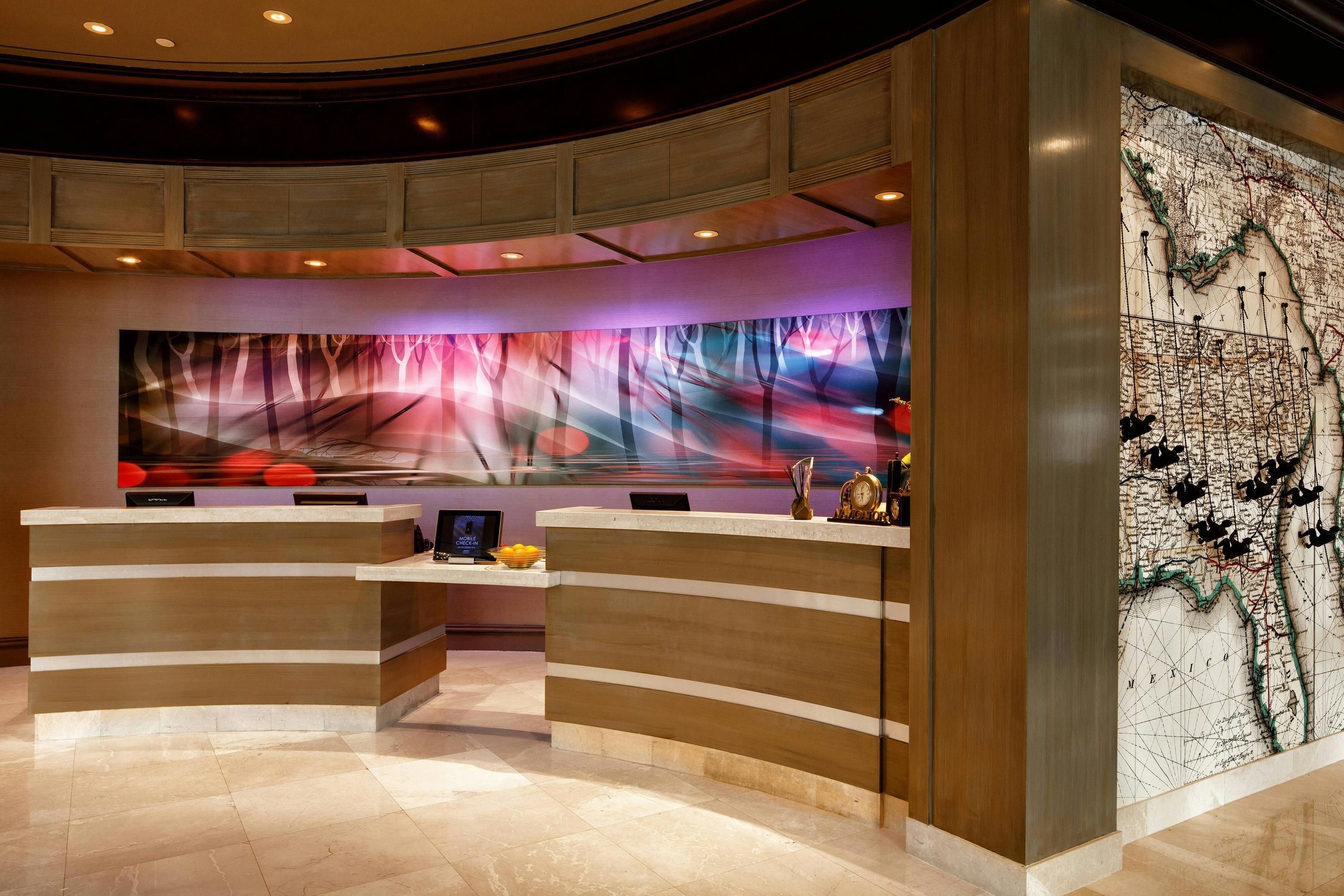 Front desk