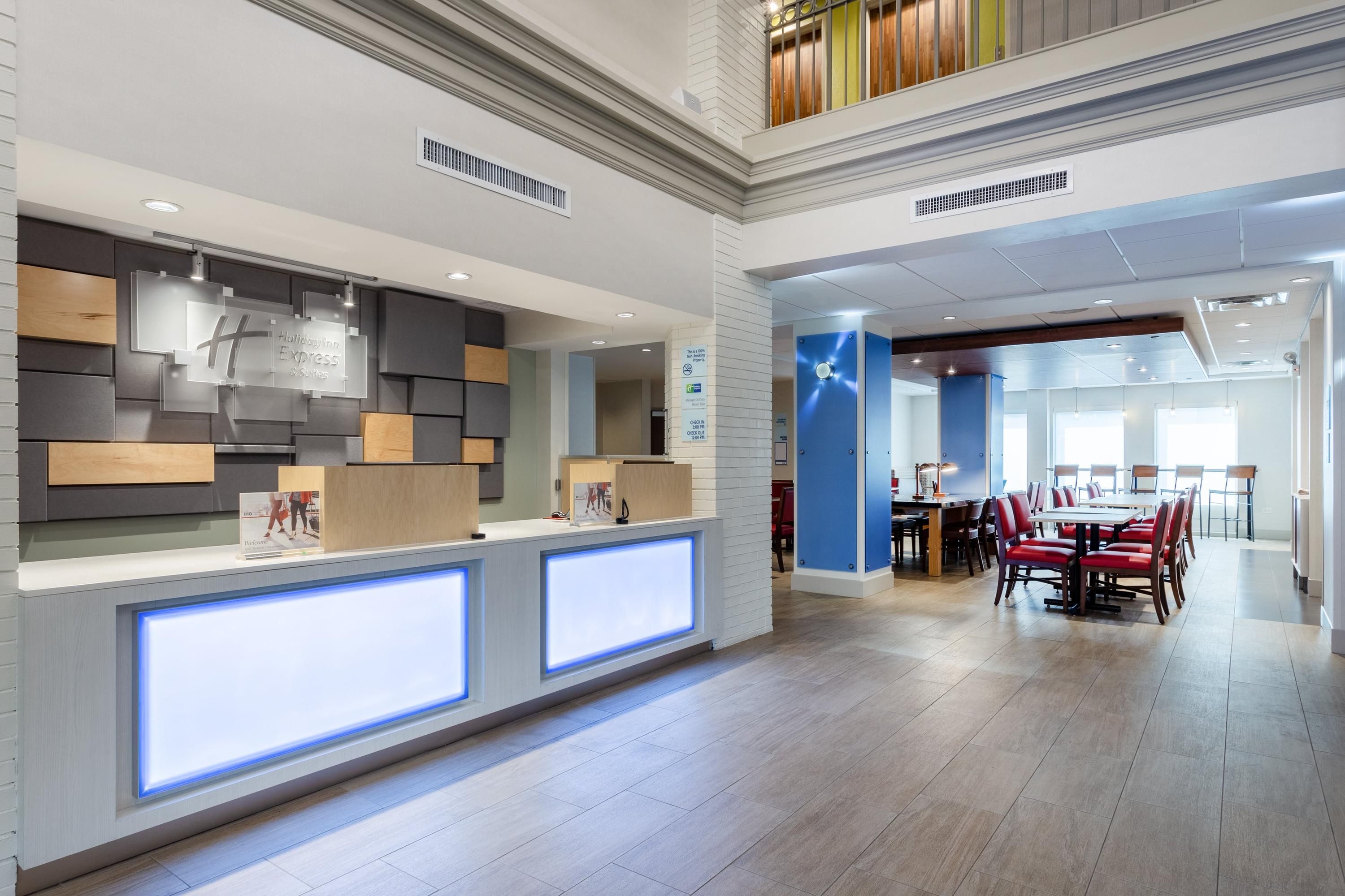 Front desk