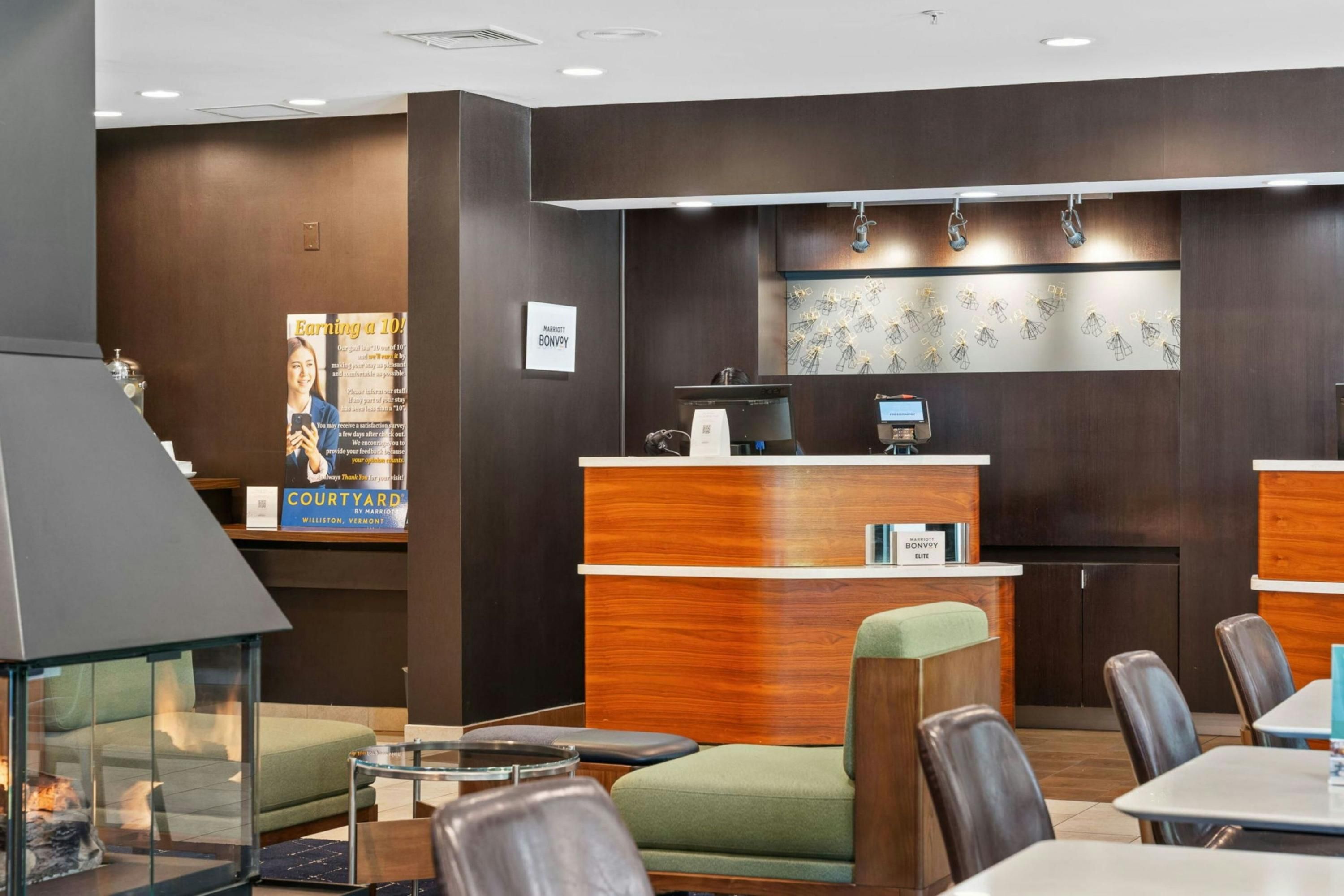 Front desk