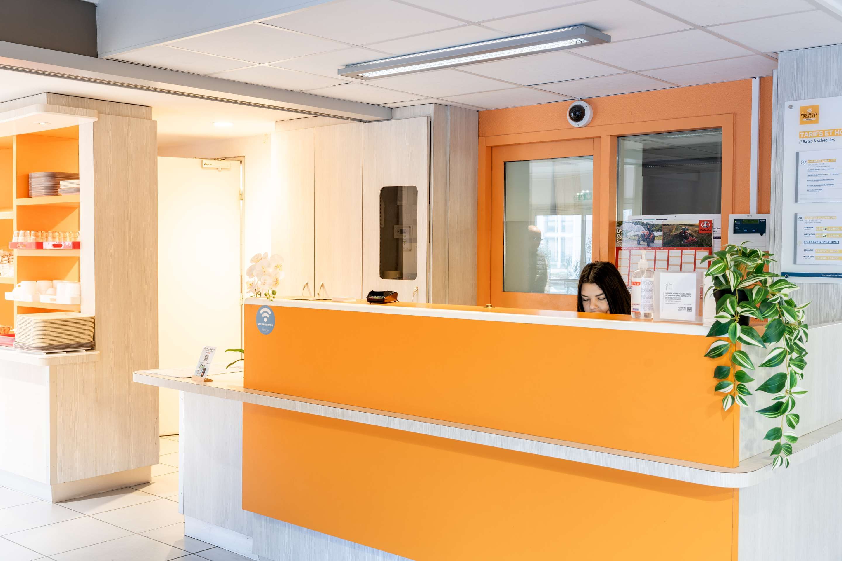 Front desk