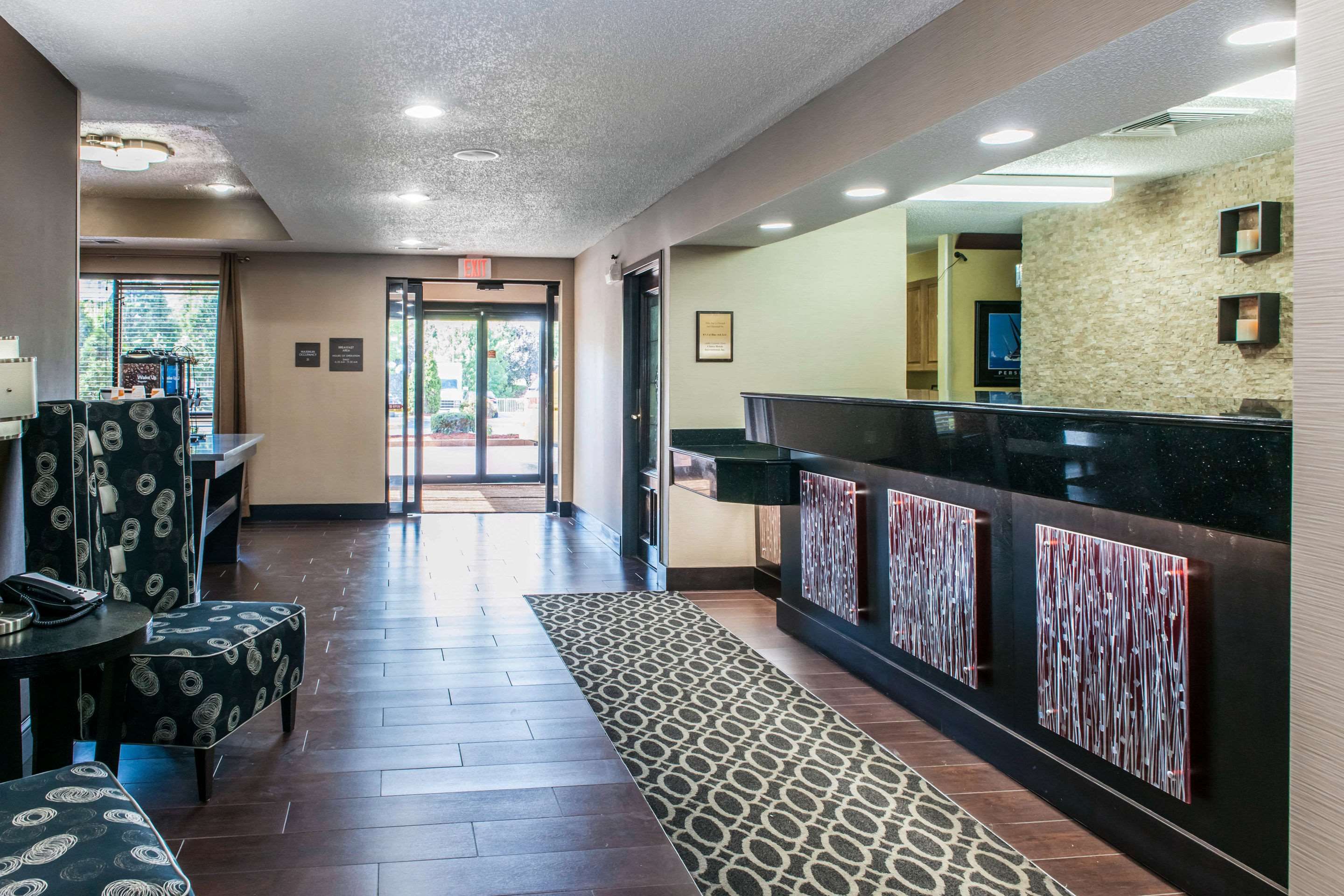 Front desk