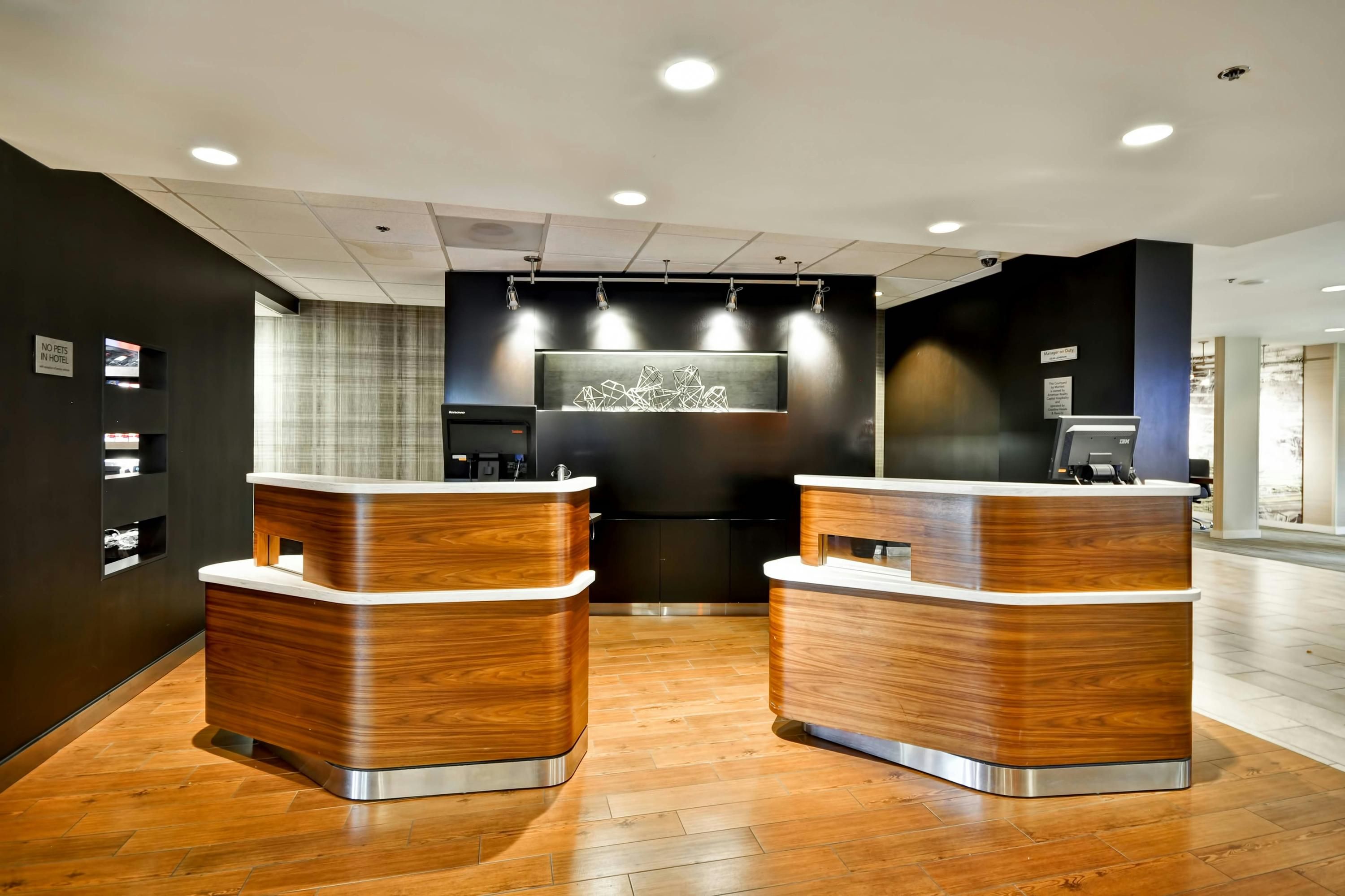 Front desk