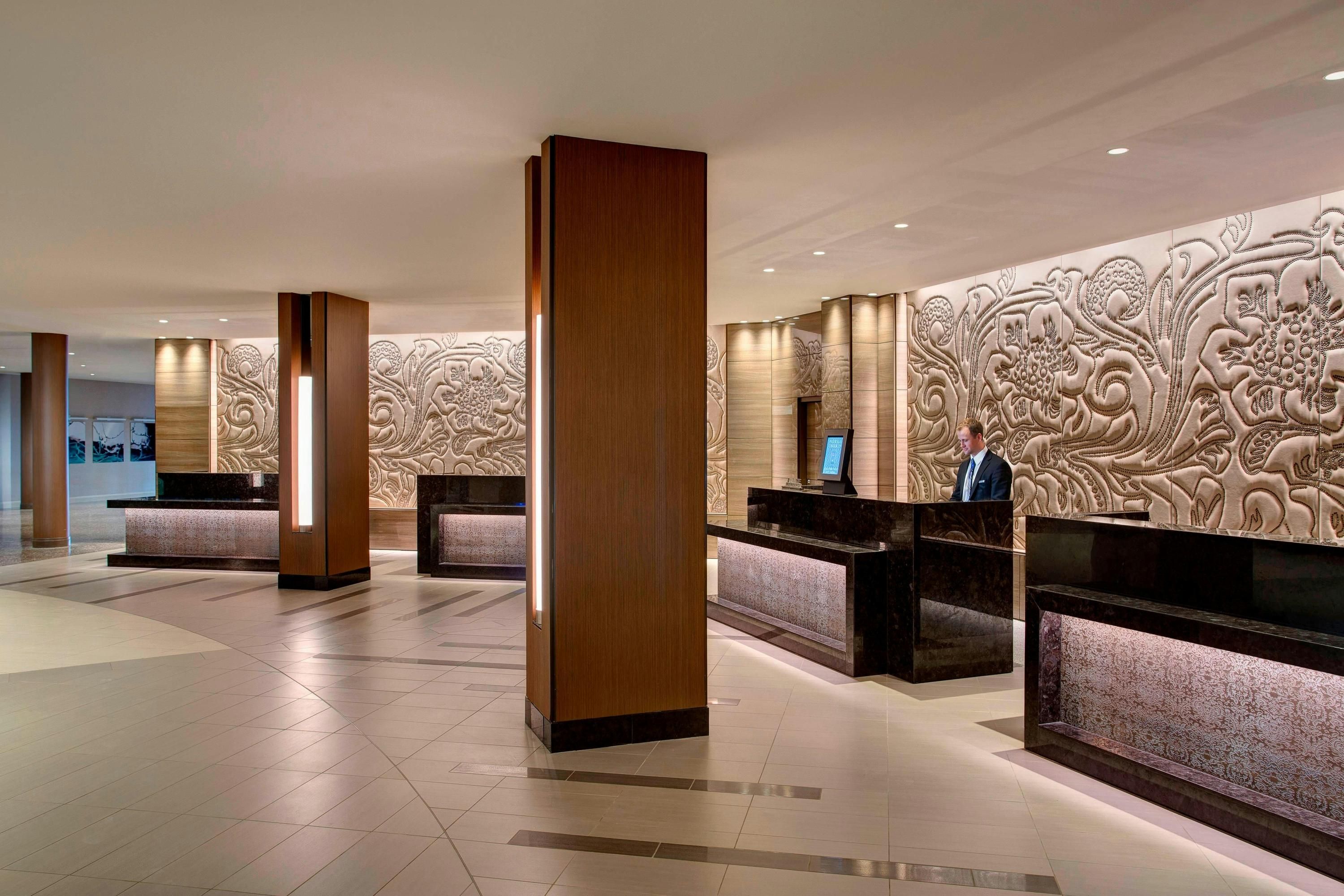 Front desk