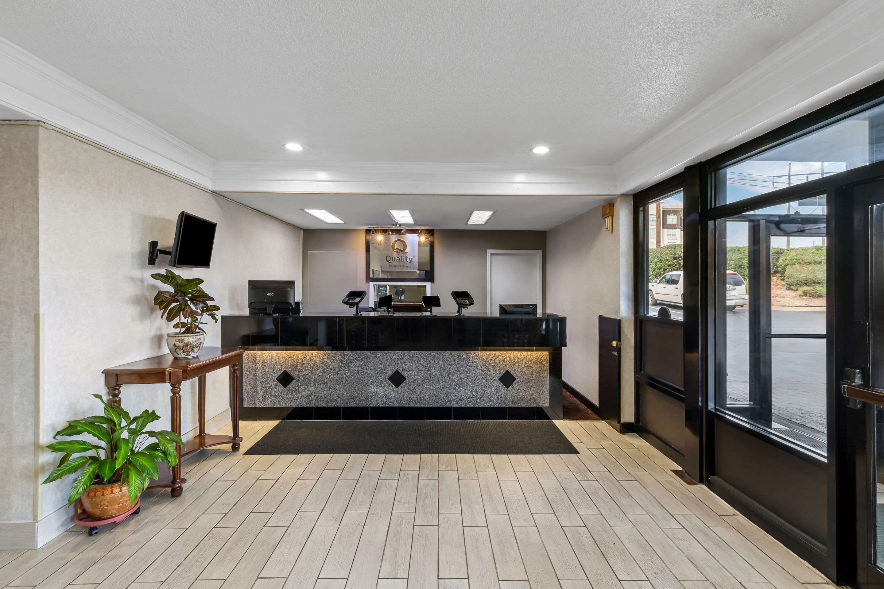 Front desk