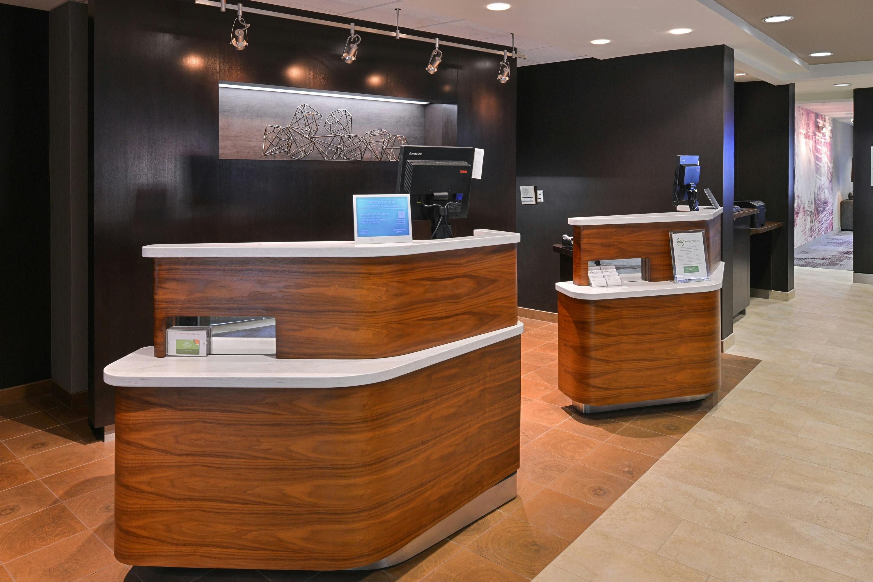 Front desk