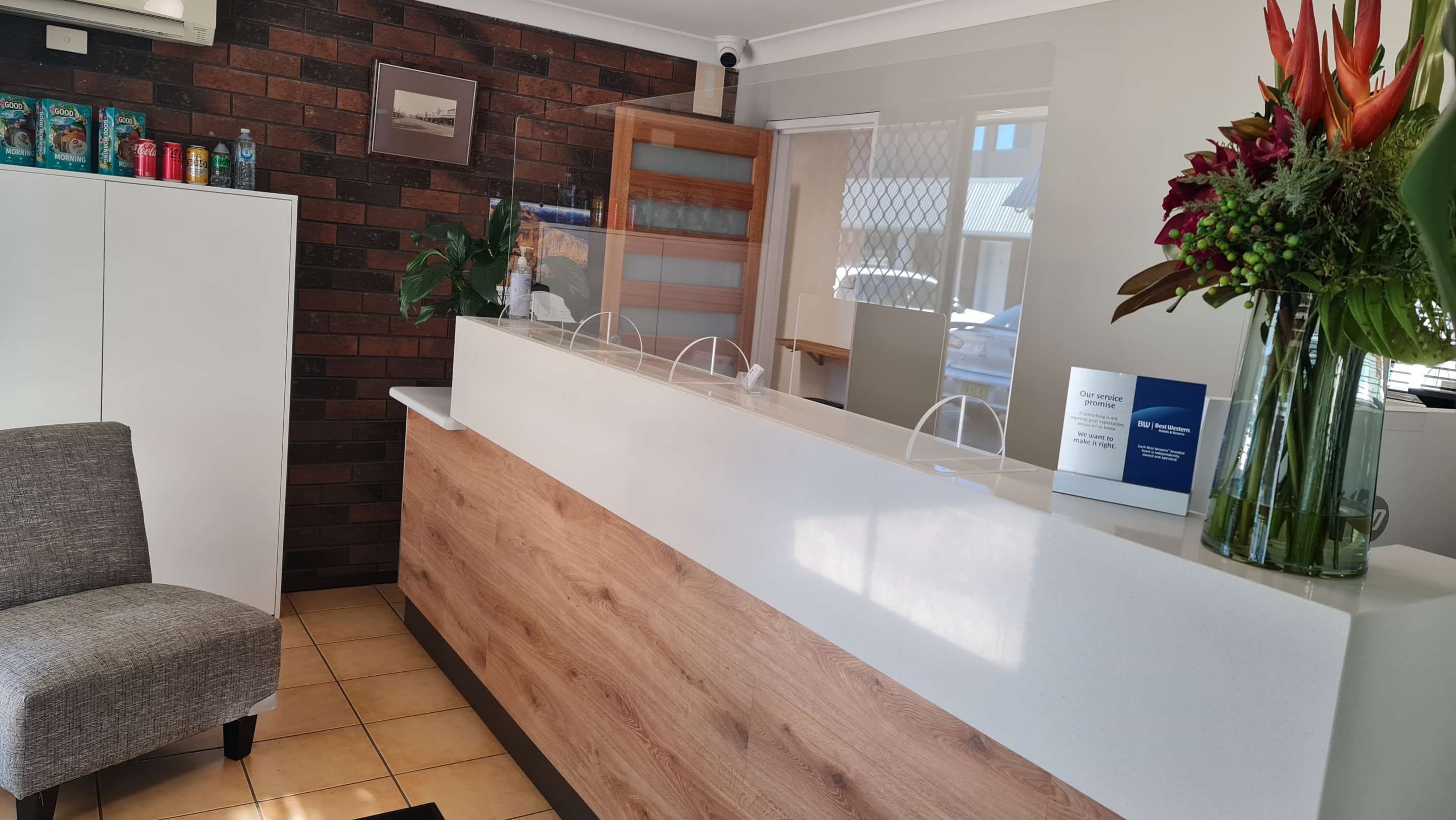 Front desk