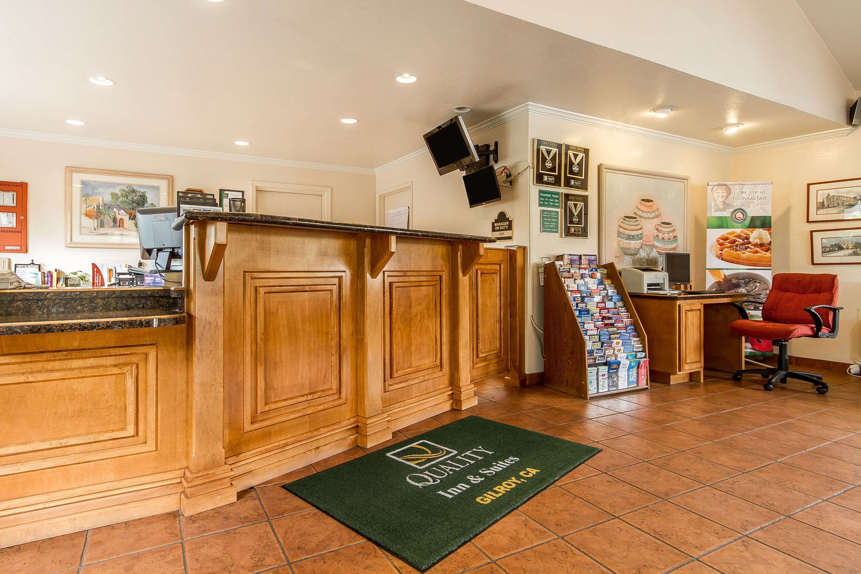 Front desk