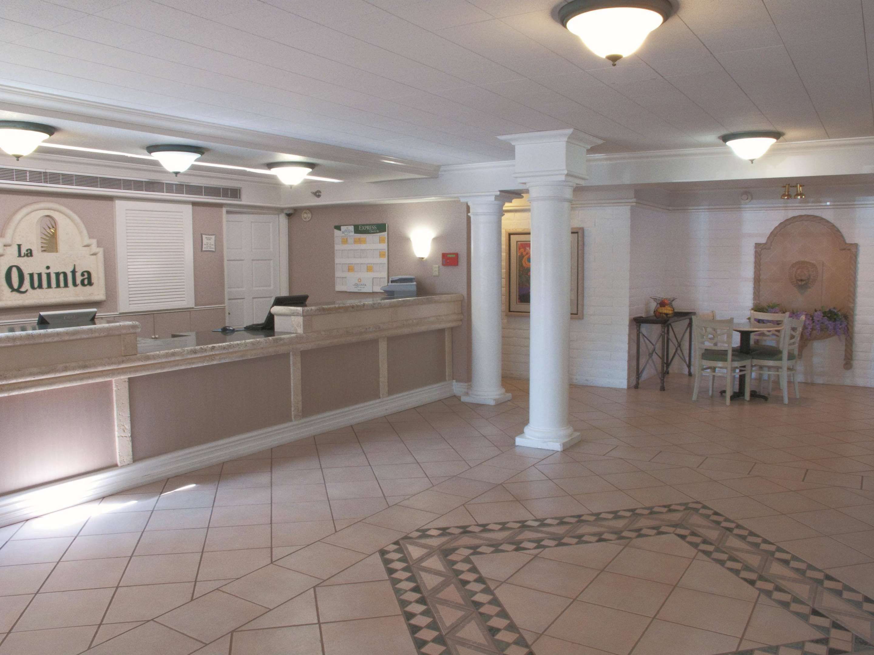 Front desk