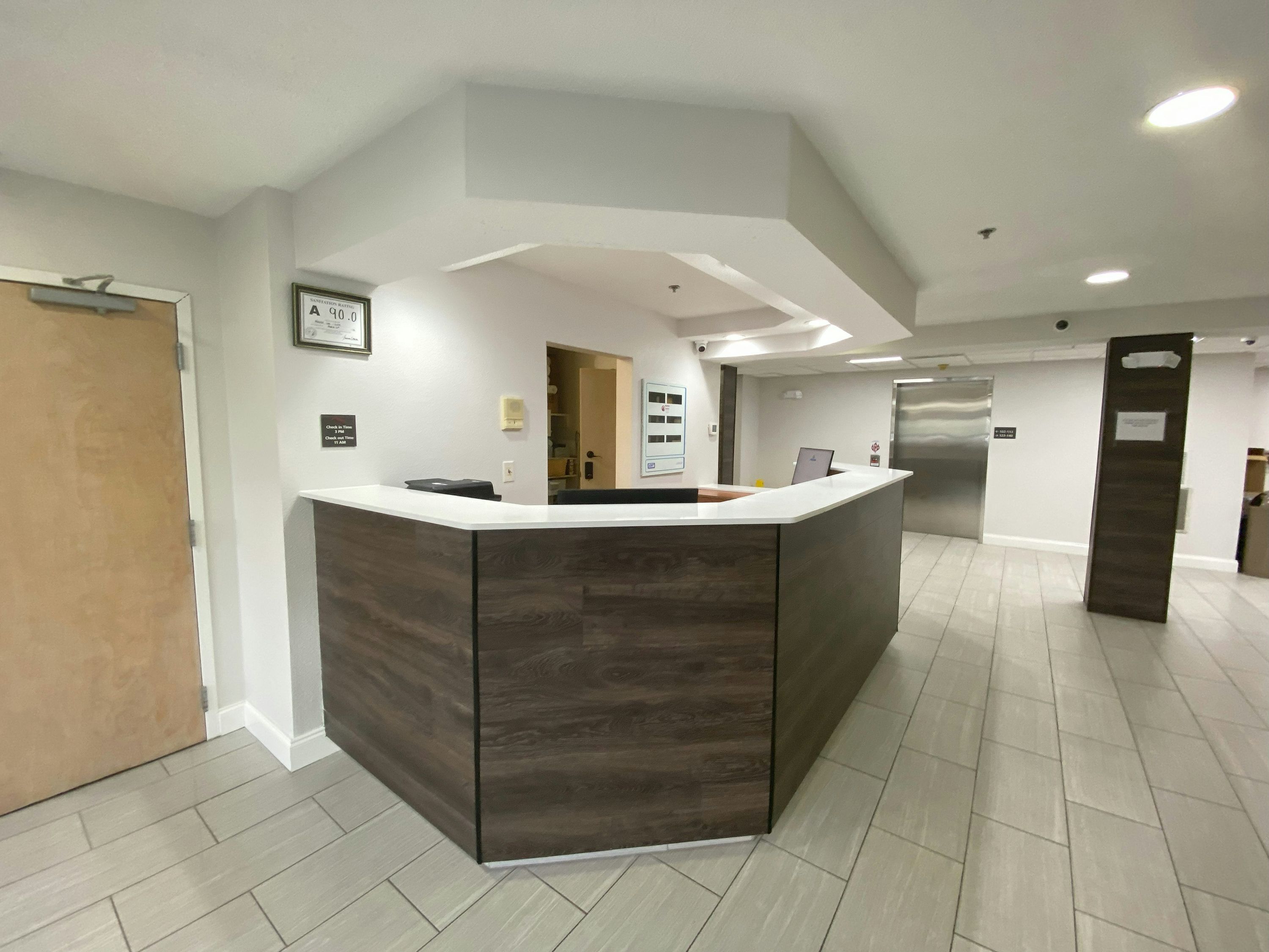 Front desk