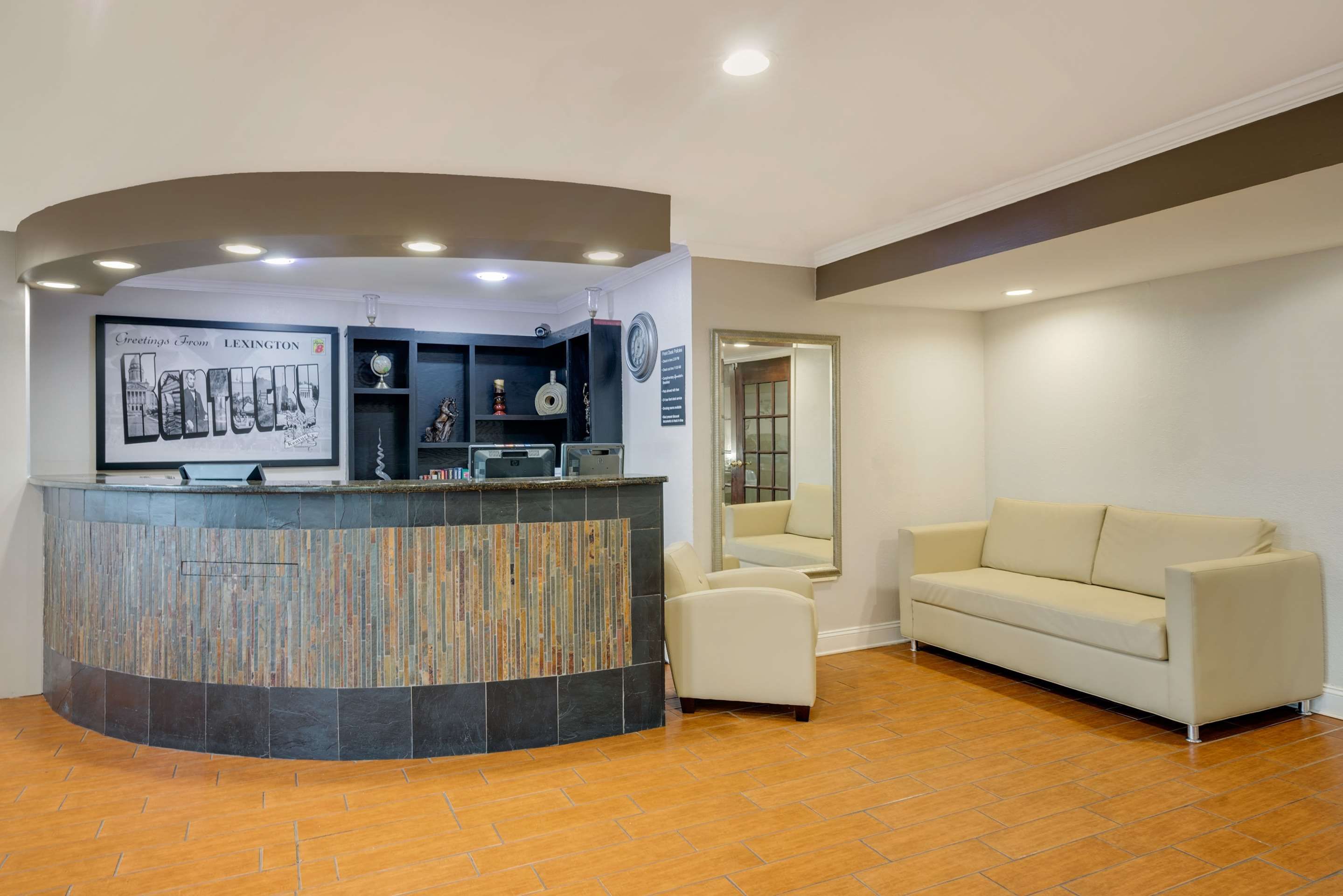 Front desk