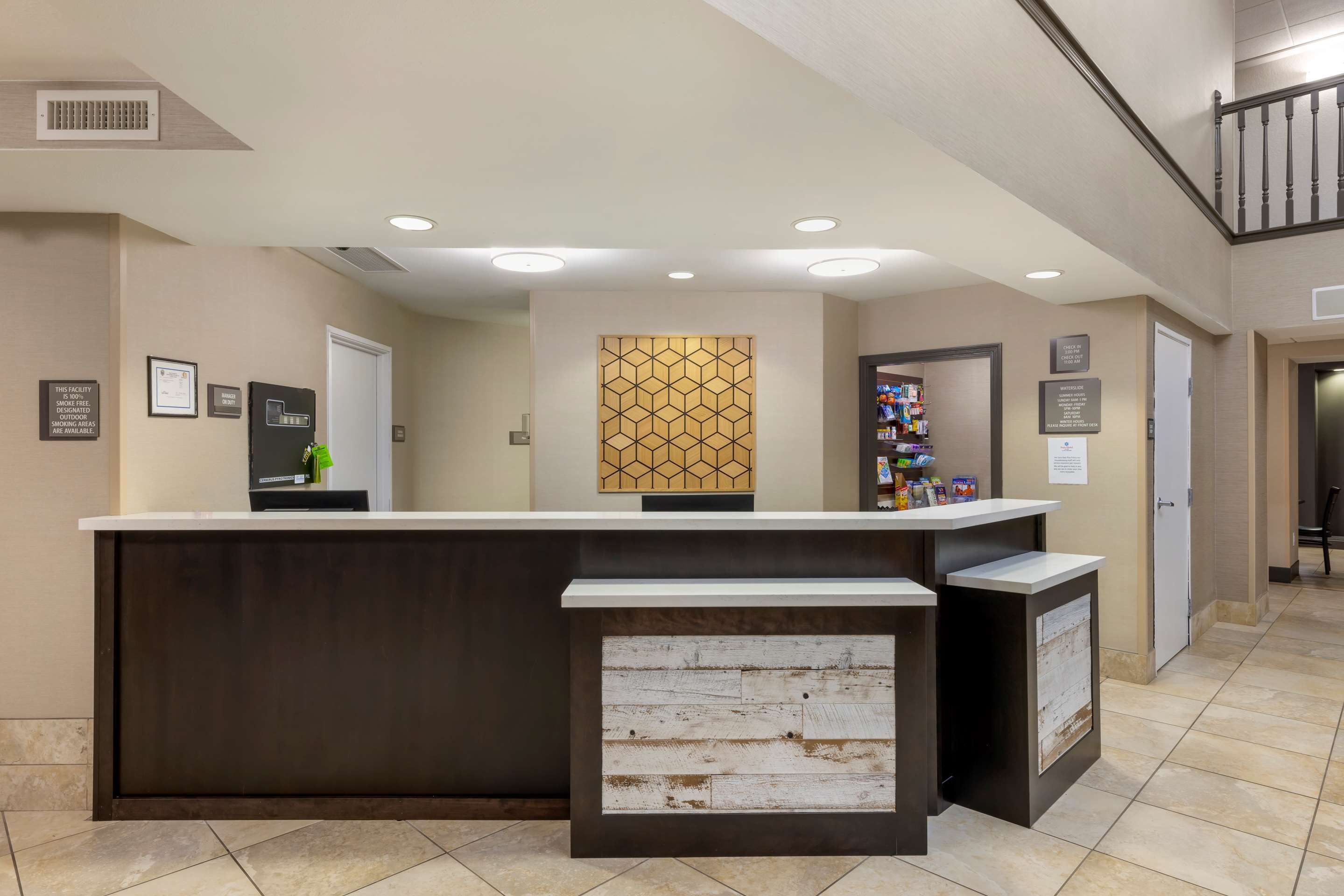 Front desk