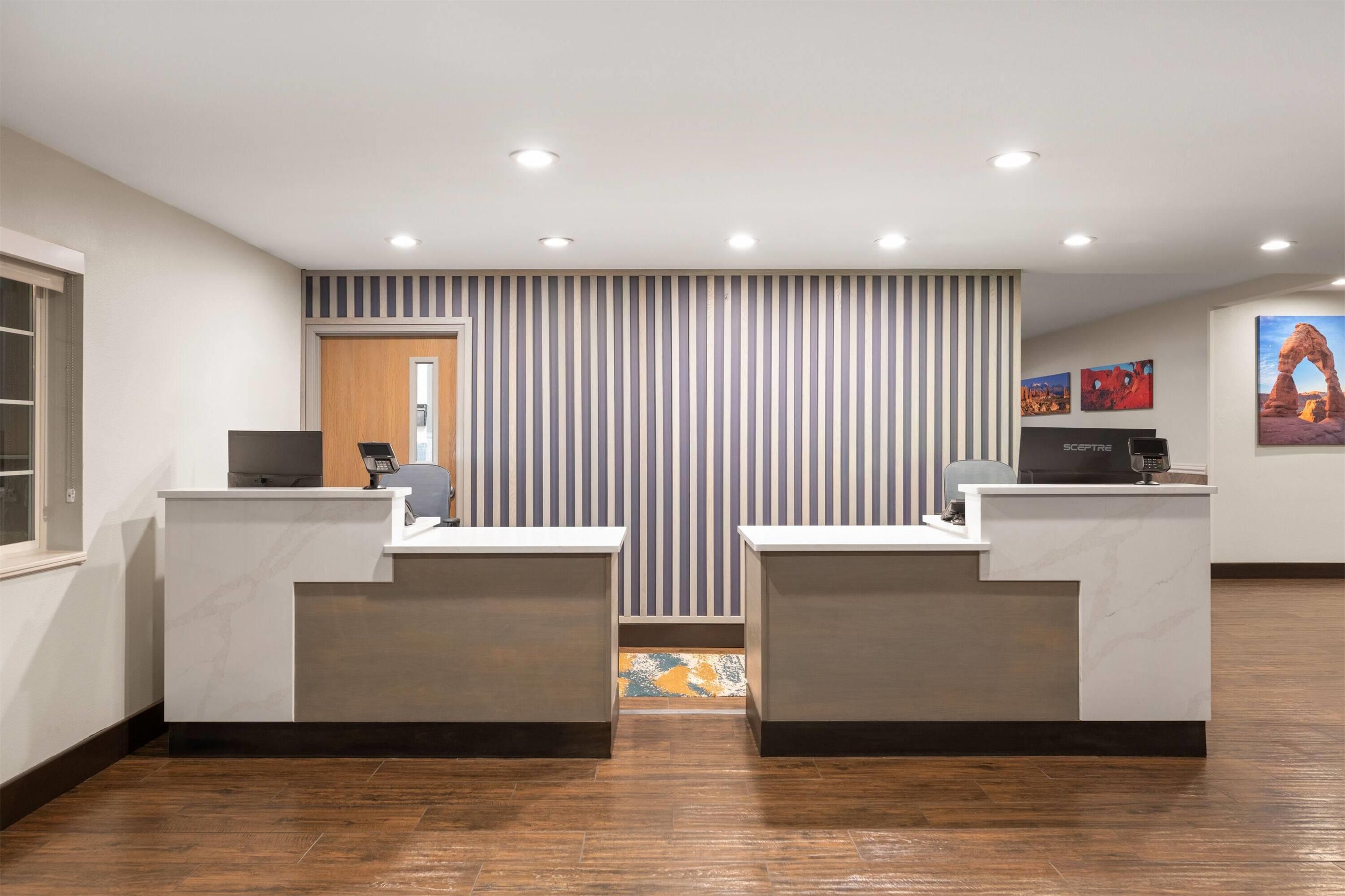 Front desk