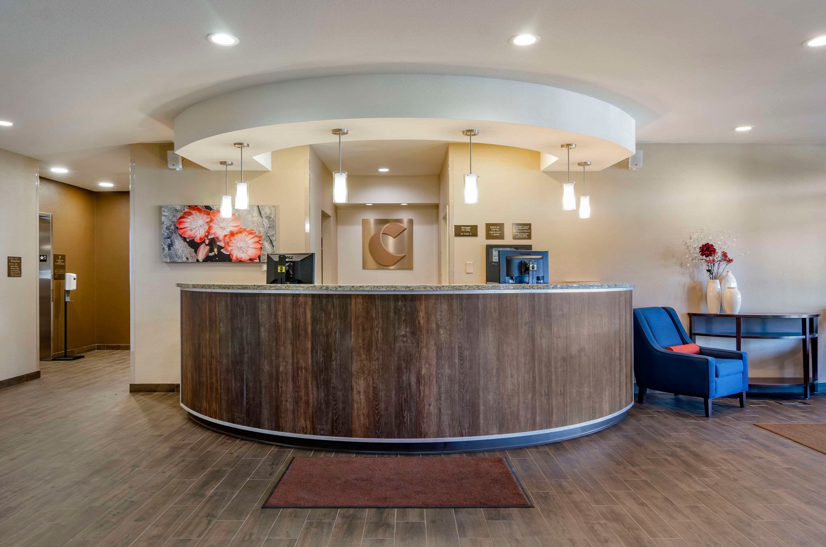 Front desk