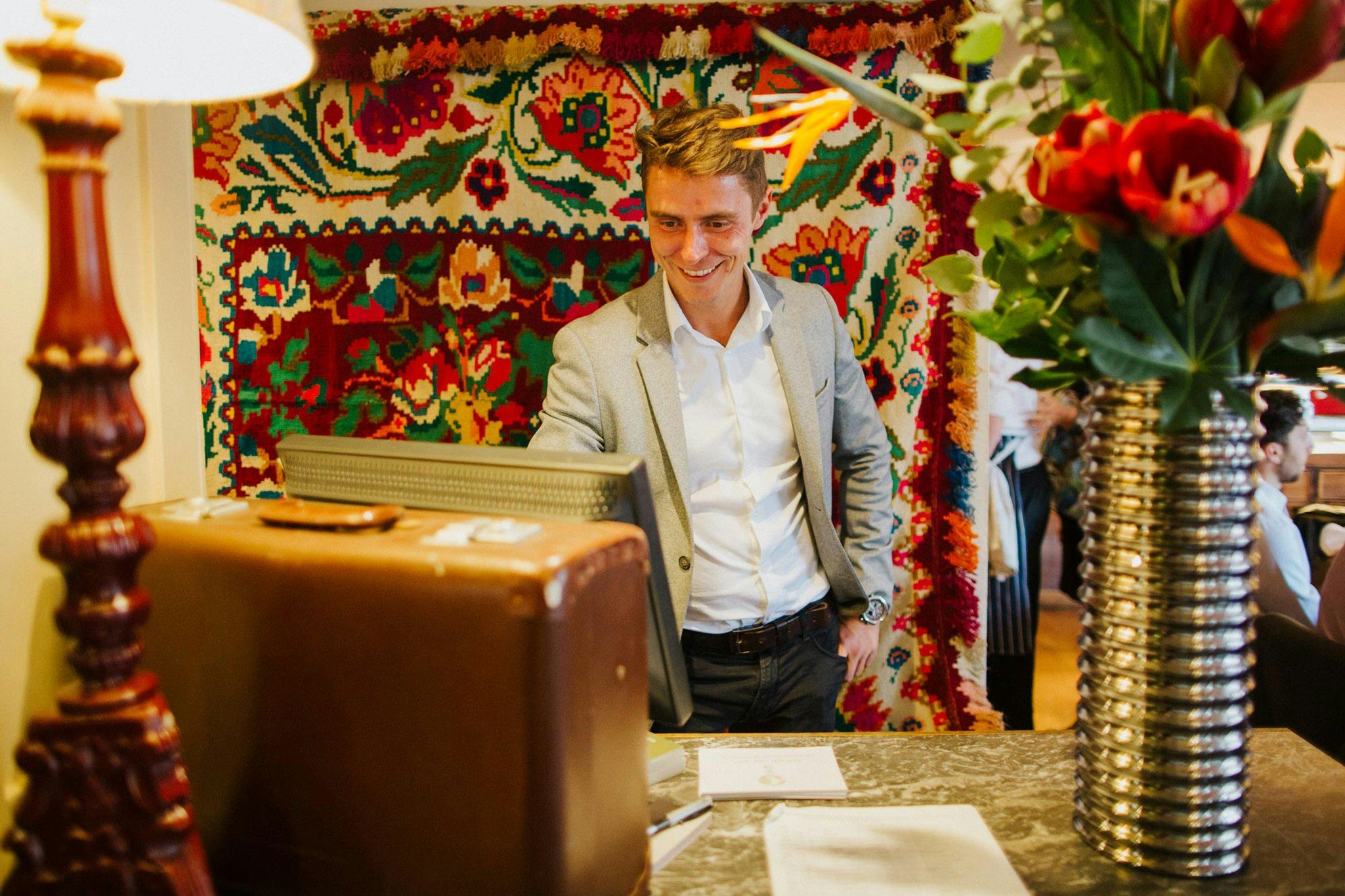 Front desk