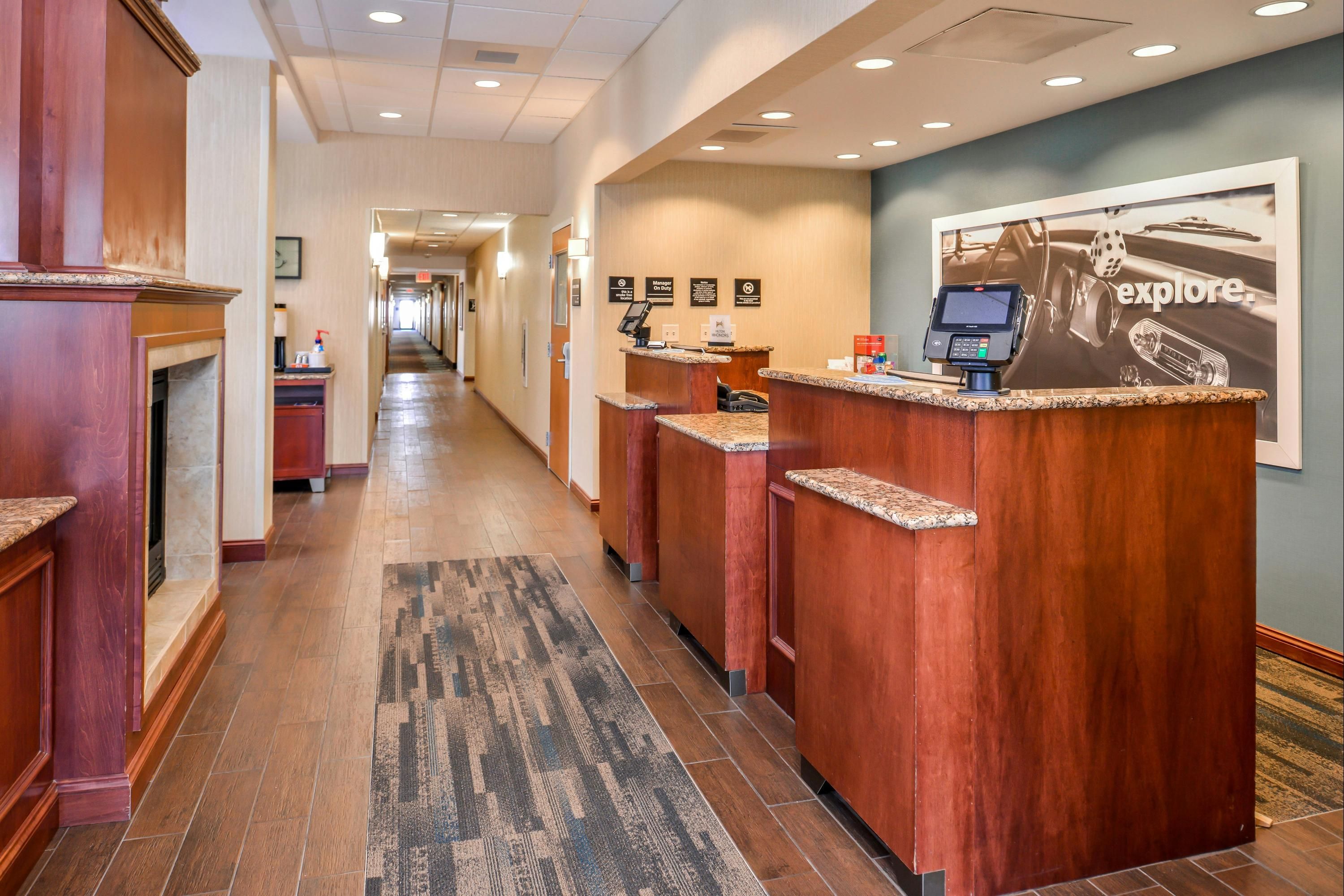Front desk