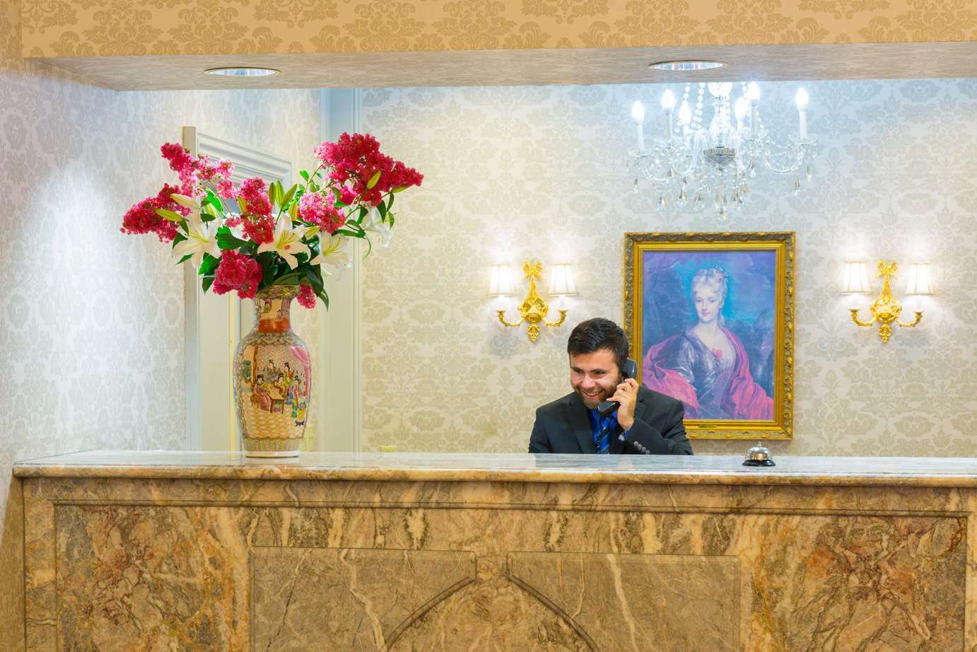 Front desk