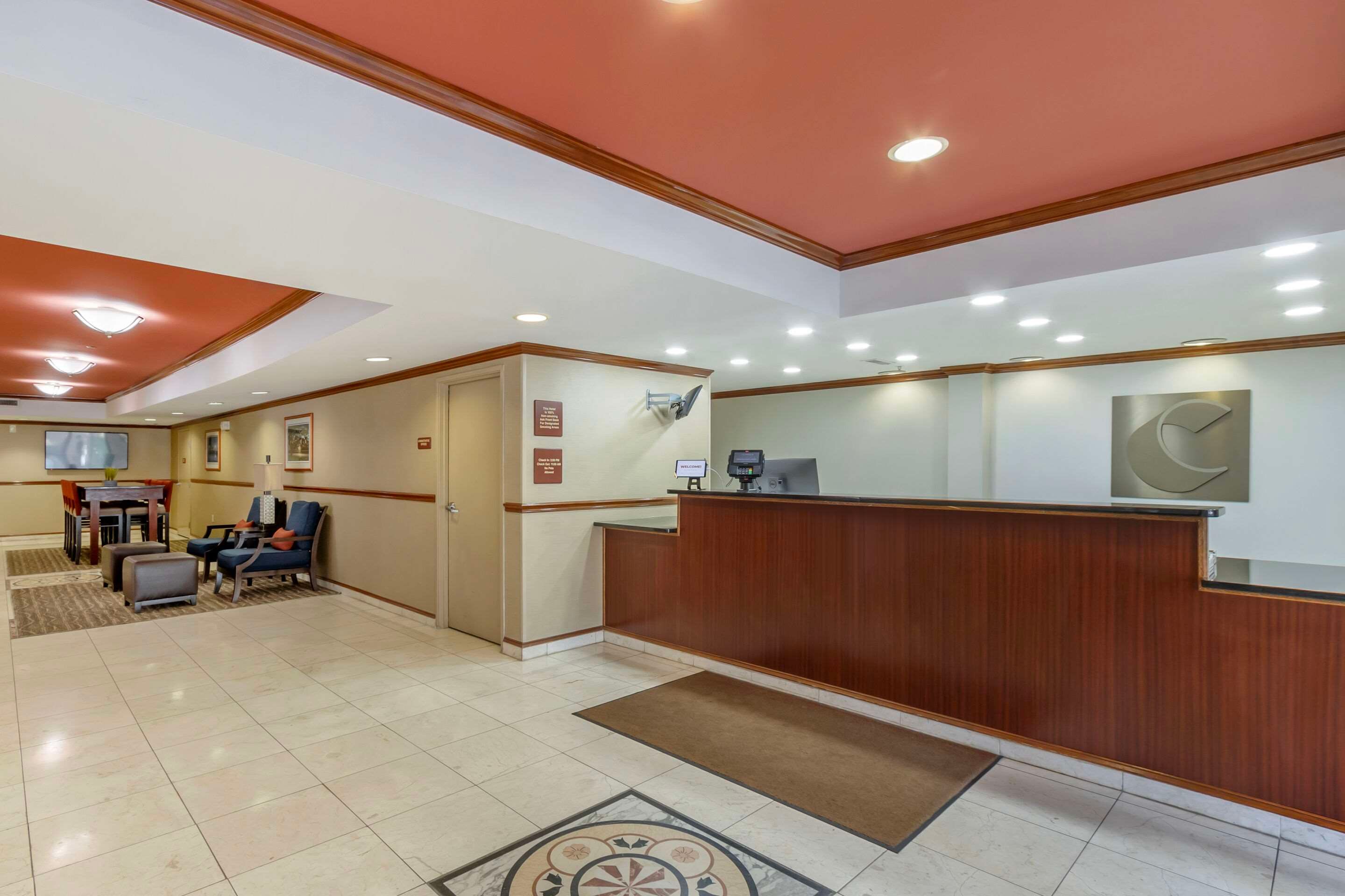Front desk