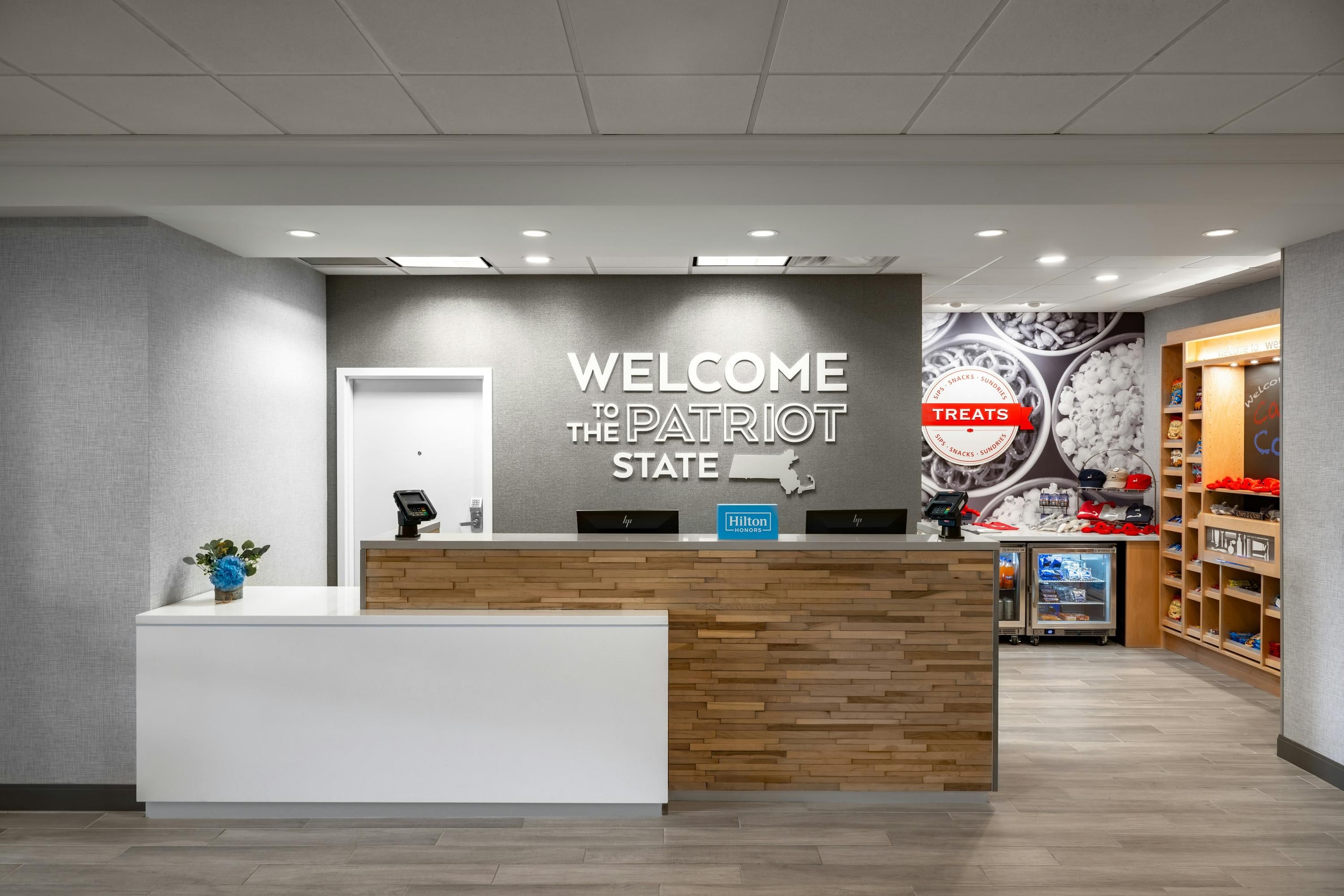 Front desk