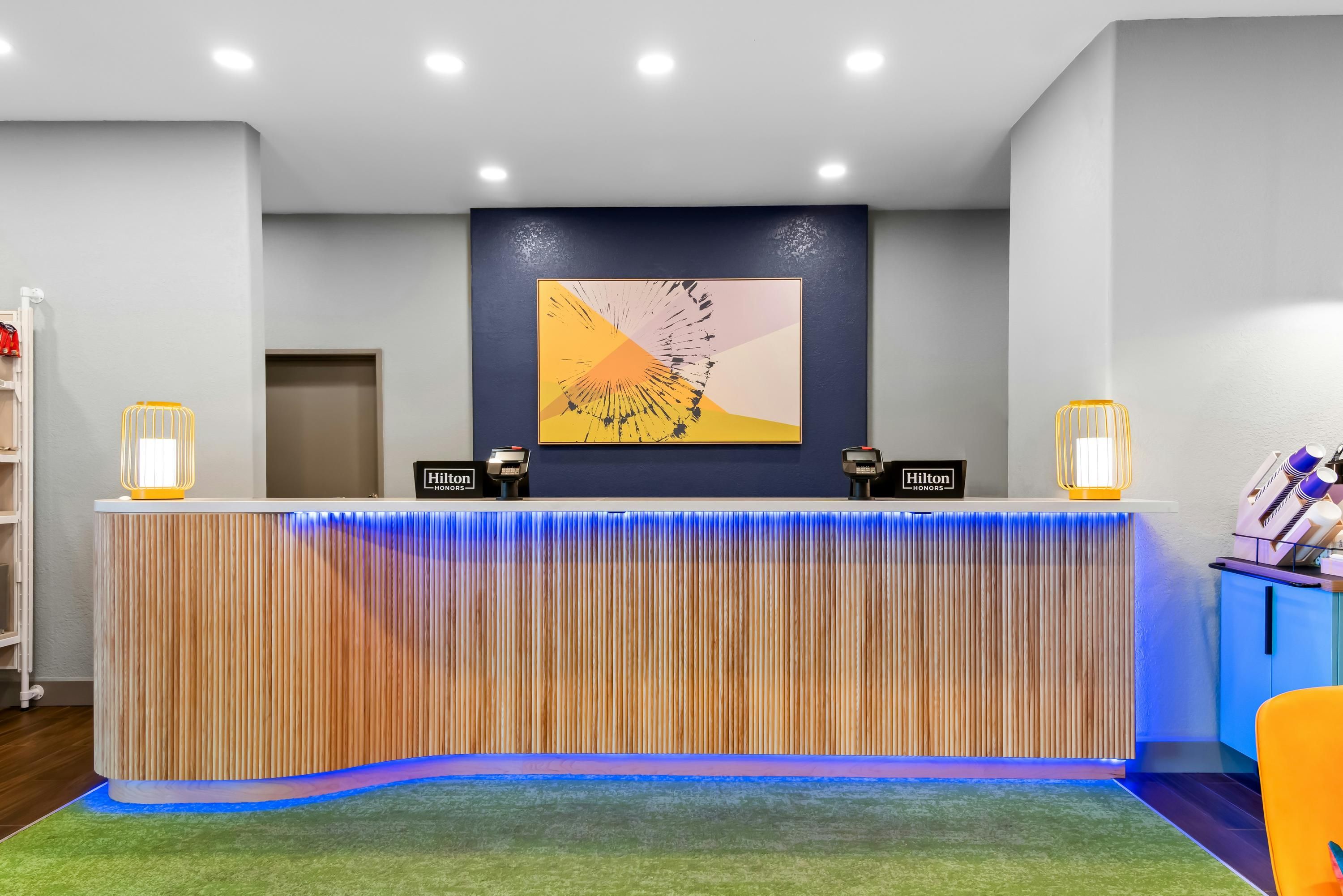 Front desk