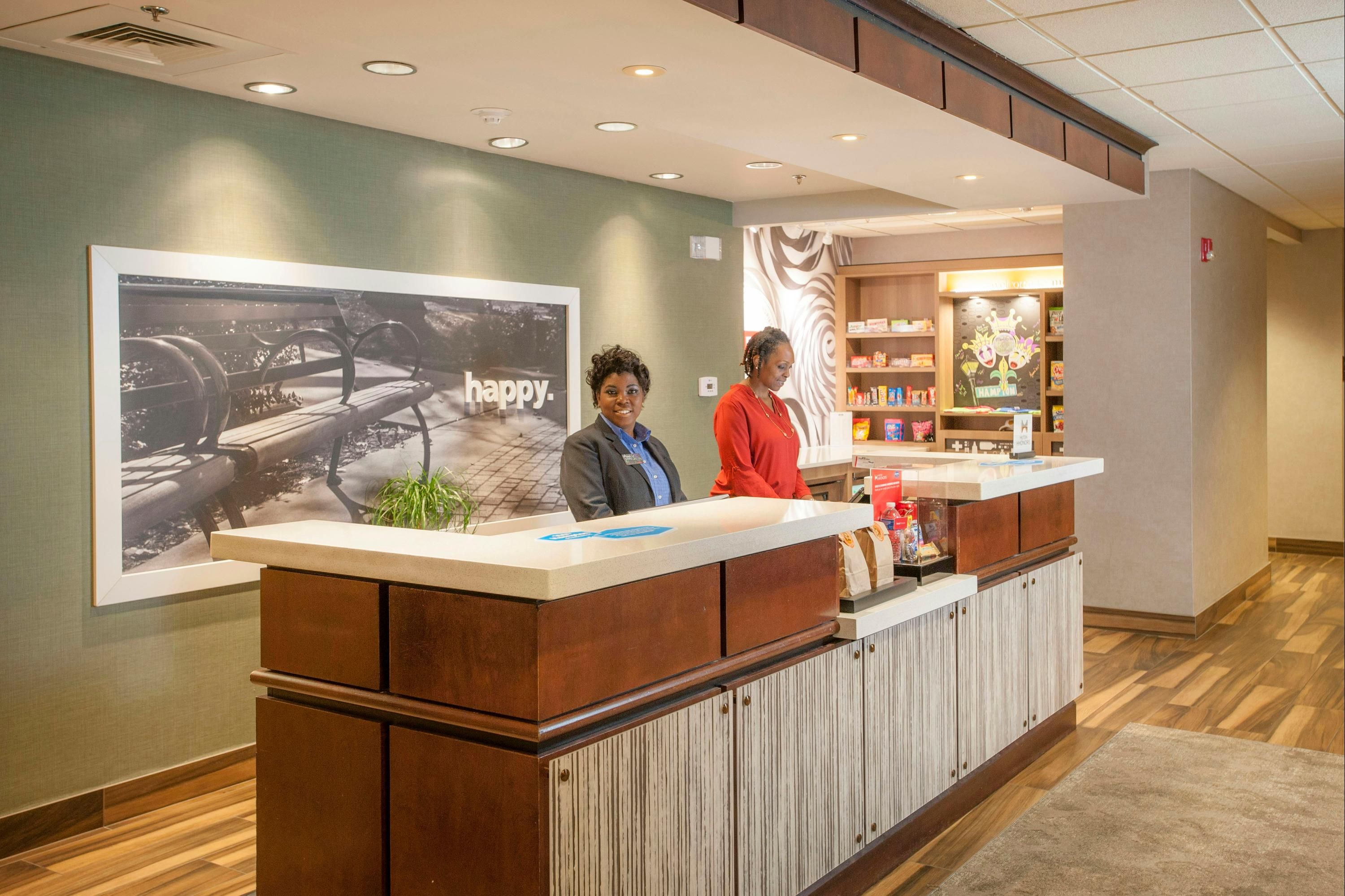 Front desk