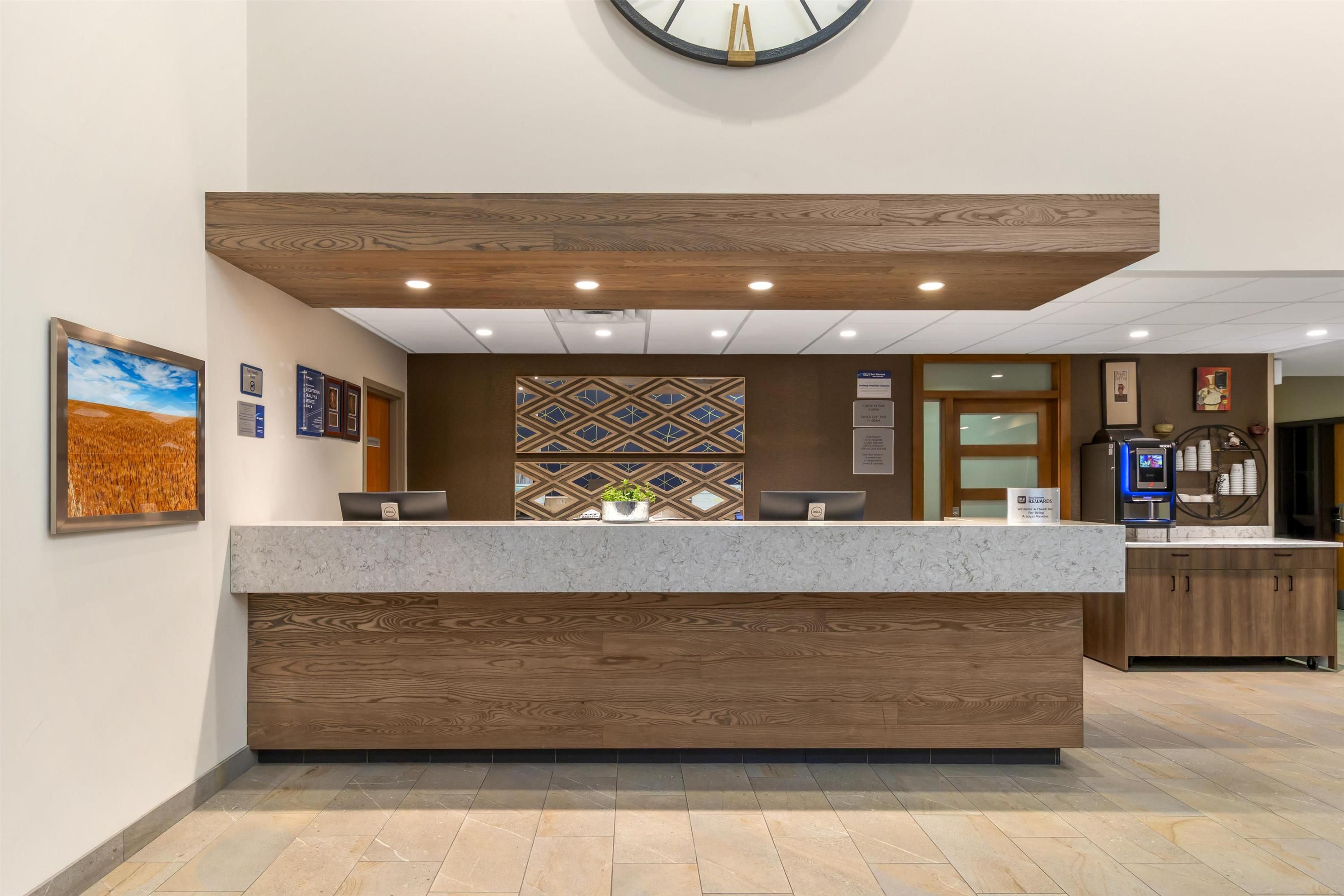 Front desk