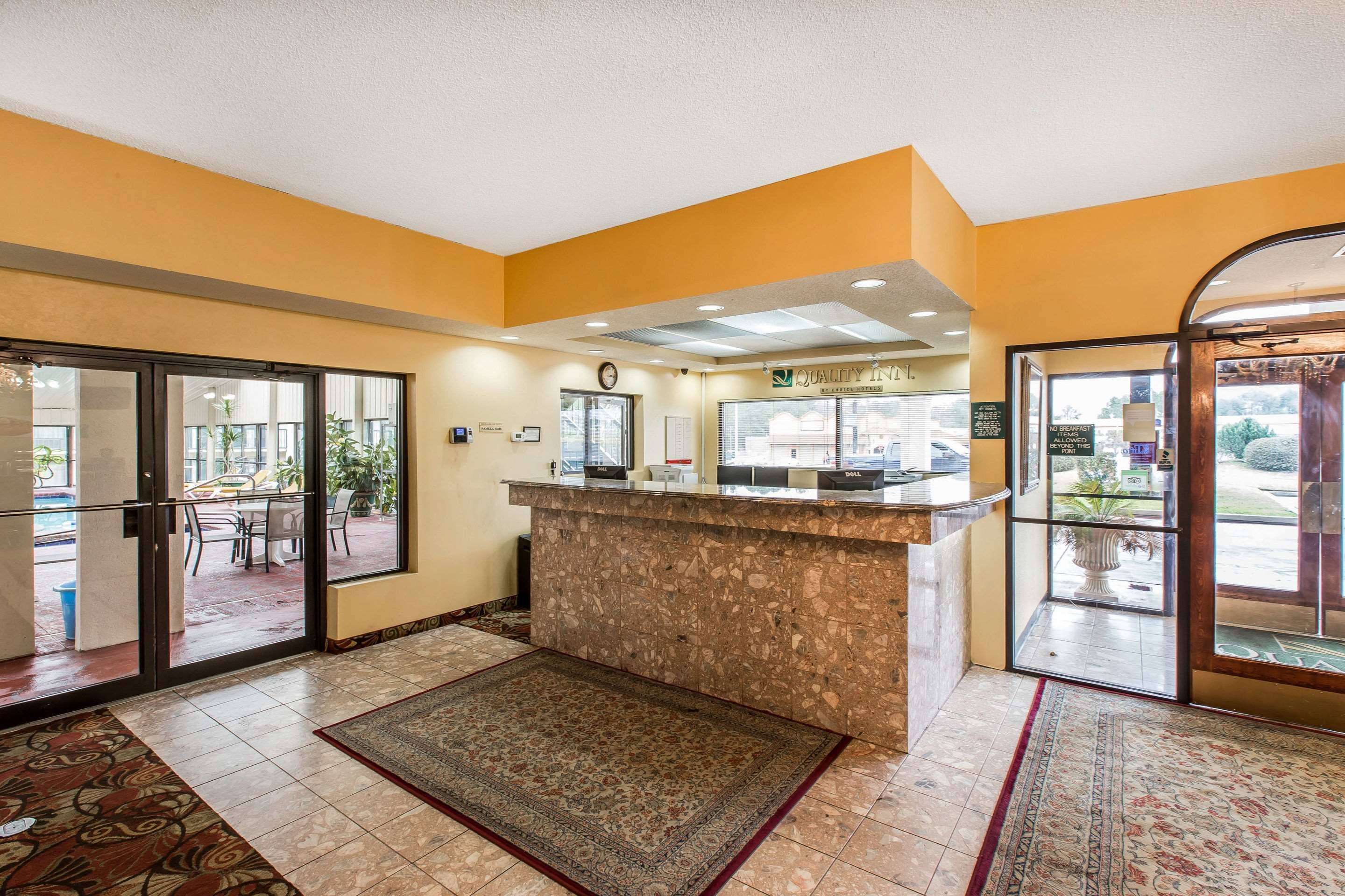 Front desk